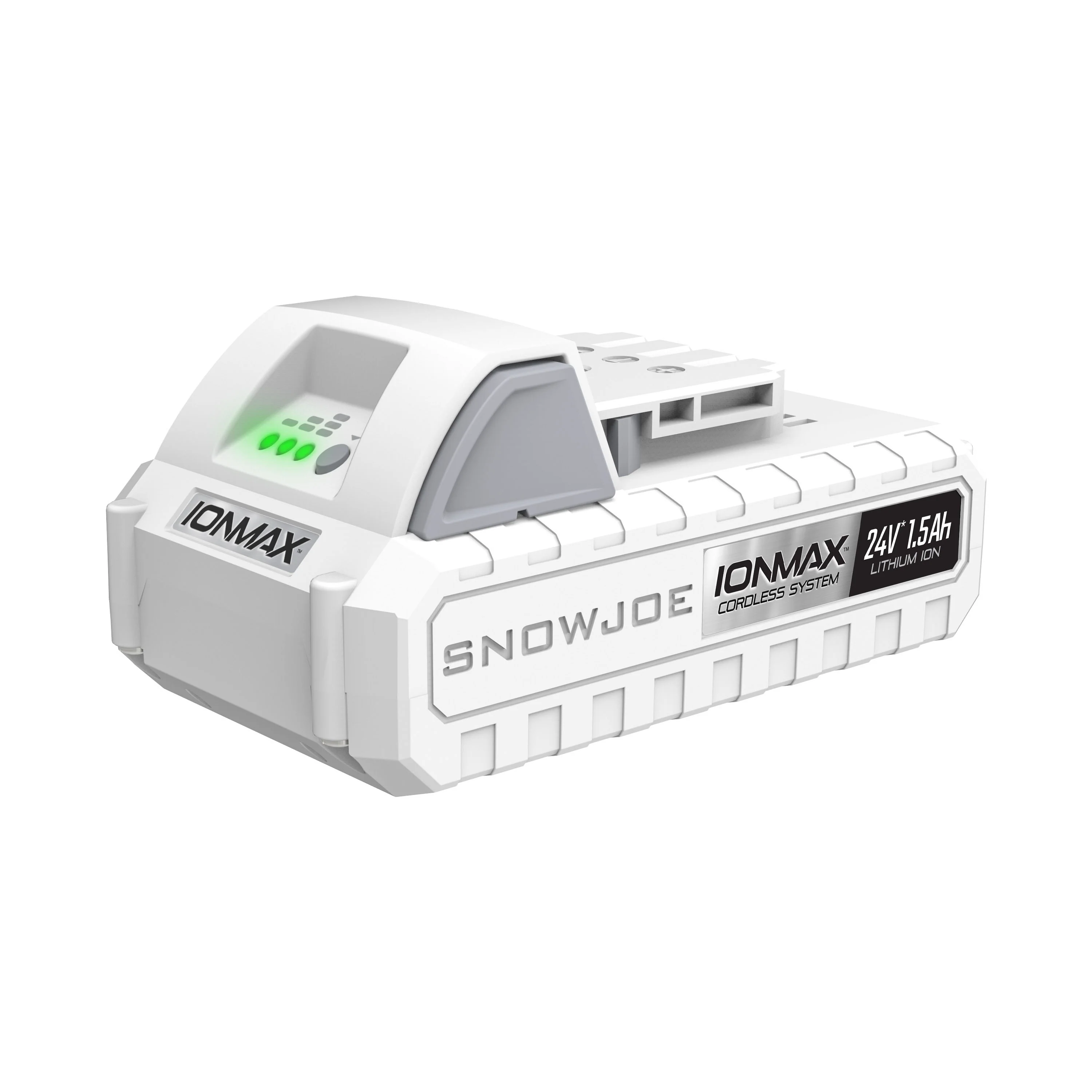 Snow Joe CERTIFIED AUTHENTIC IONMAX 24-Volt* 1.5-Ah Lithium-ION Battery | Universal JOE Brands (Sun Joe, Auto Joe, Snow Joe, Power Joe) IONMAX Devices | Battery Management System | 3-Stage LED Display - Image 7