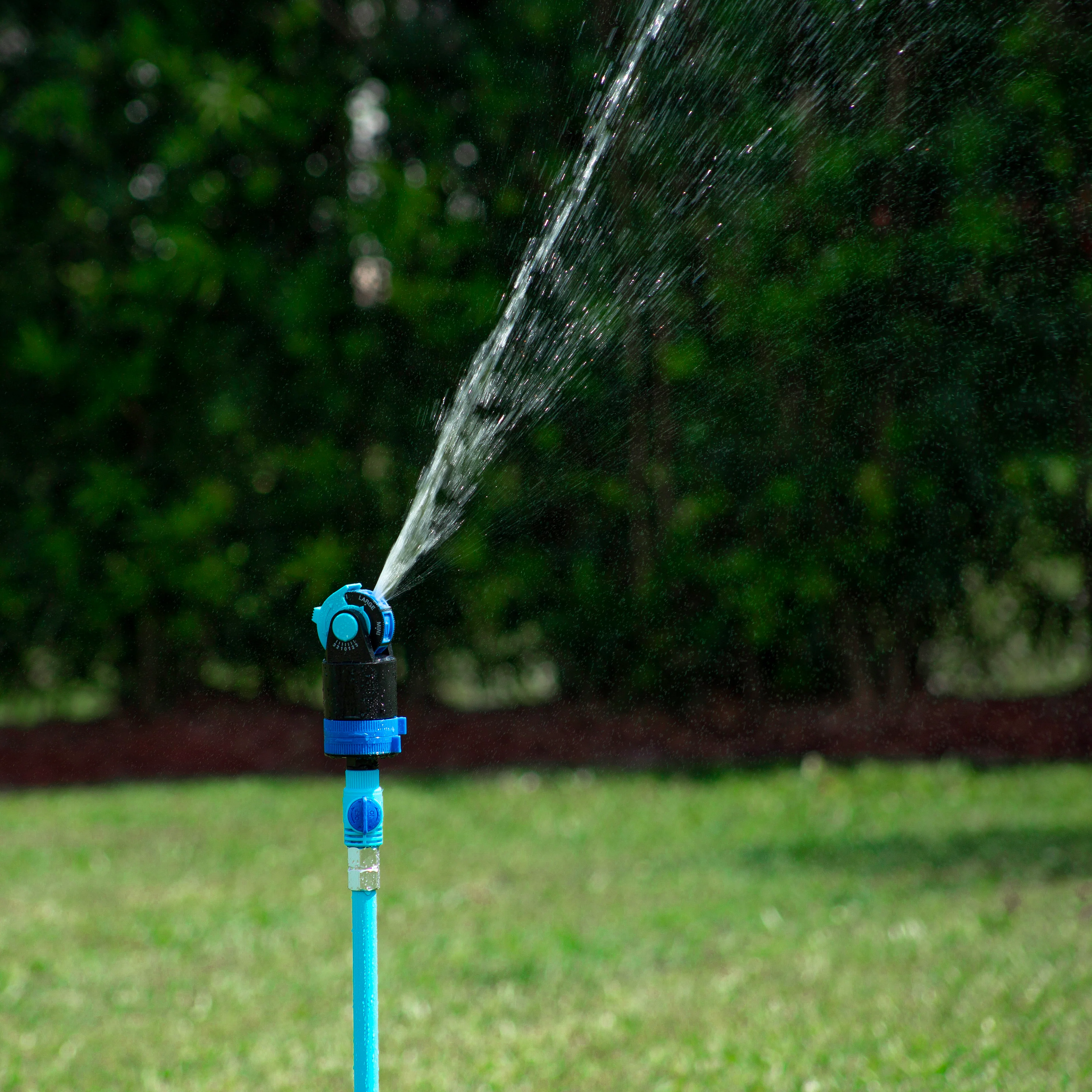 Aqua Joe AJ-6PSTB Indestructible Turbo Drive 360° Telescoping Tripod Lawn & Garden Sprinkler | 6 Spray Patterns | 4,500 Sq. Ft. Max Coverage - Image 13