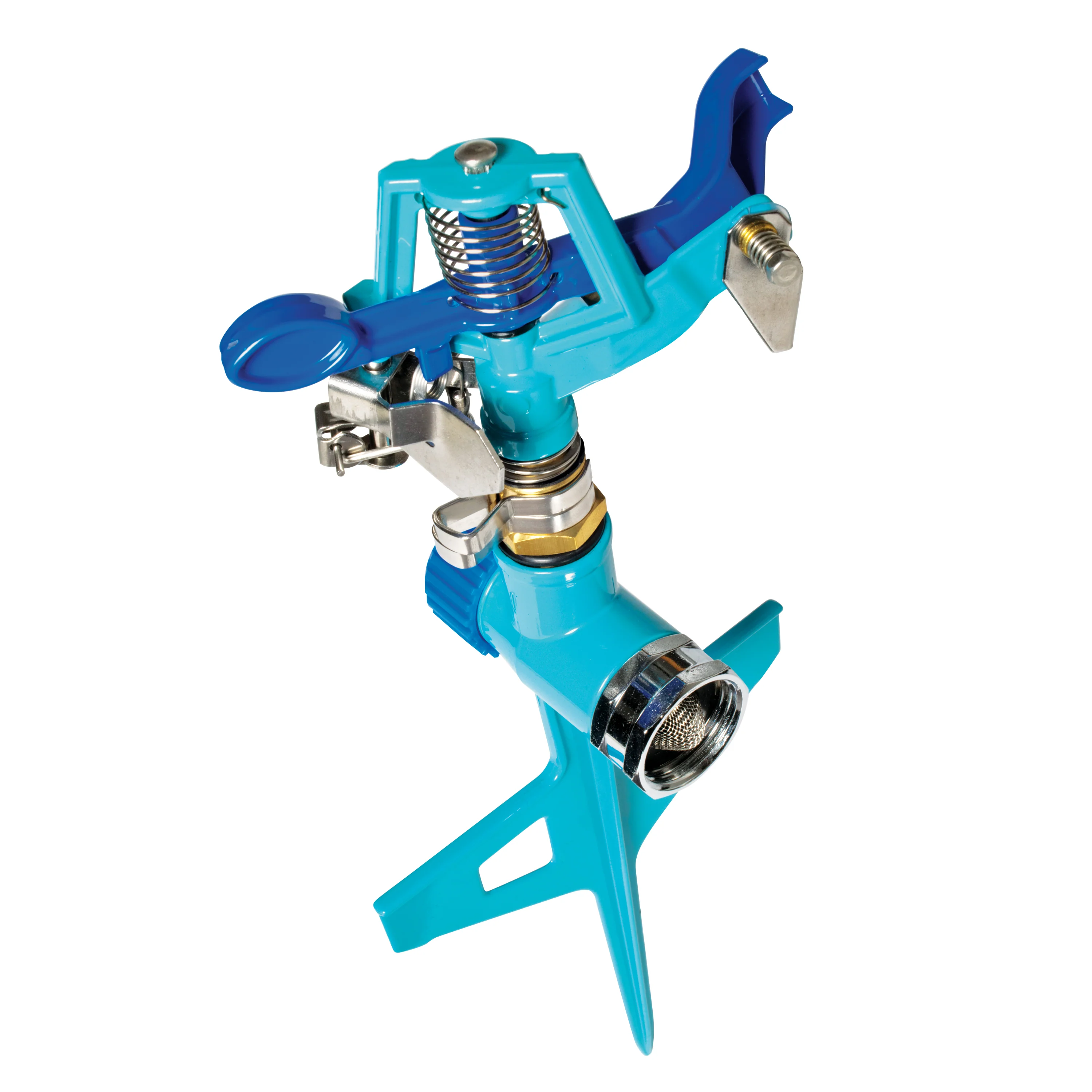 Aqua Joe AJ-ISSS Indestructible Zinc Impulse 360 Degree Sprinkler | Waters up to 1390 Sq Ft | Customizable Coverage - Image 3
