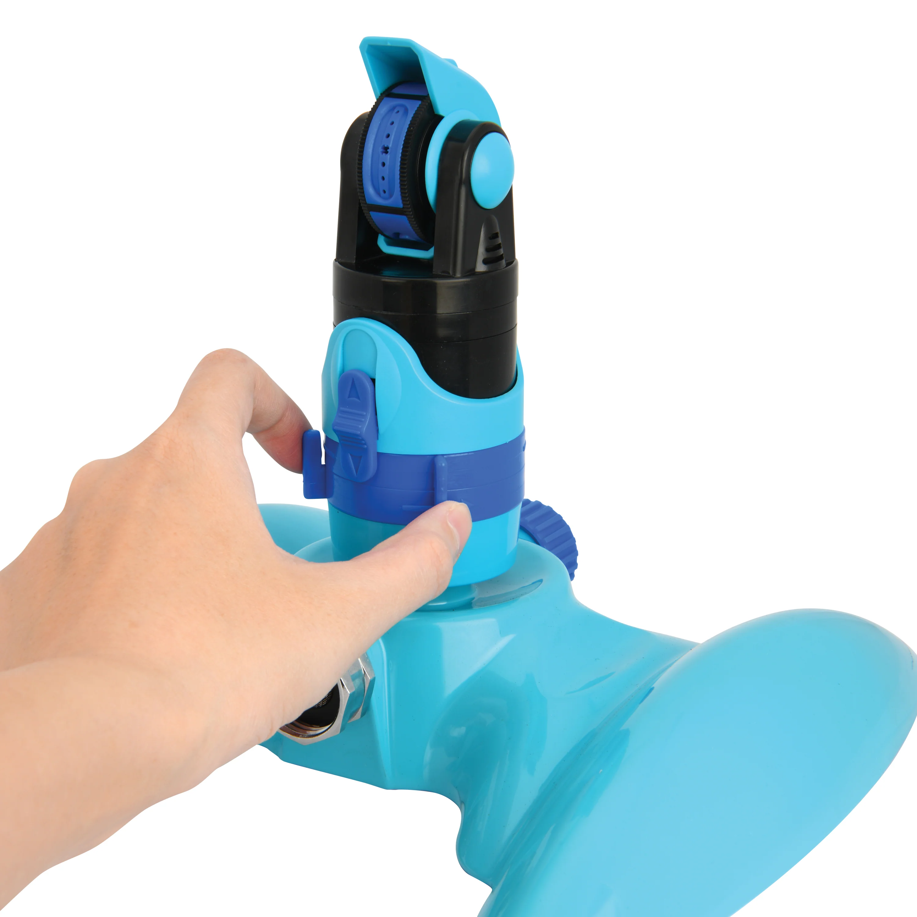Aqua Joe Turbo Drive 360º Sprinkler | 4 Spray Patterns | Customizable Coverage | 3,740 Sq. Ft. Max Coverage - Image 14