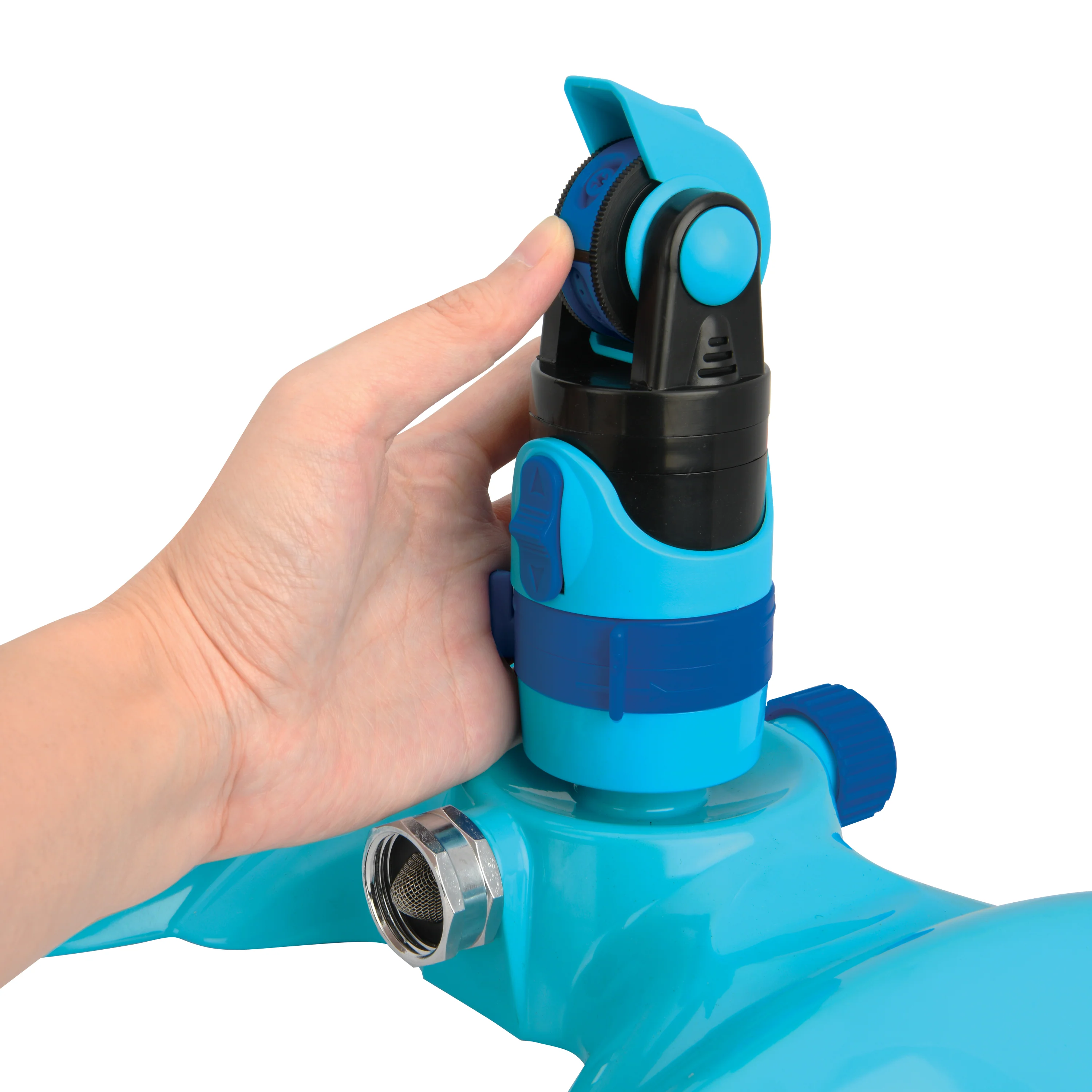 Aqua Joe AJ-SPKLR-BDL Sprinkler Bundle | 3 x Sprinklers + Fireman's Nozzle - Image 16