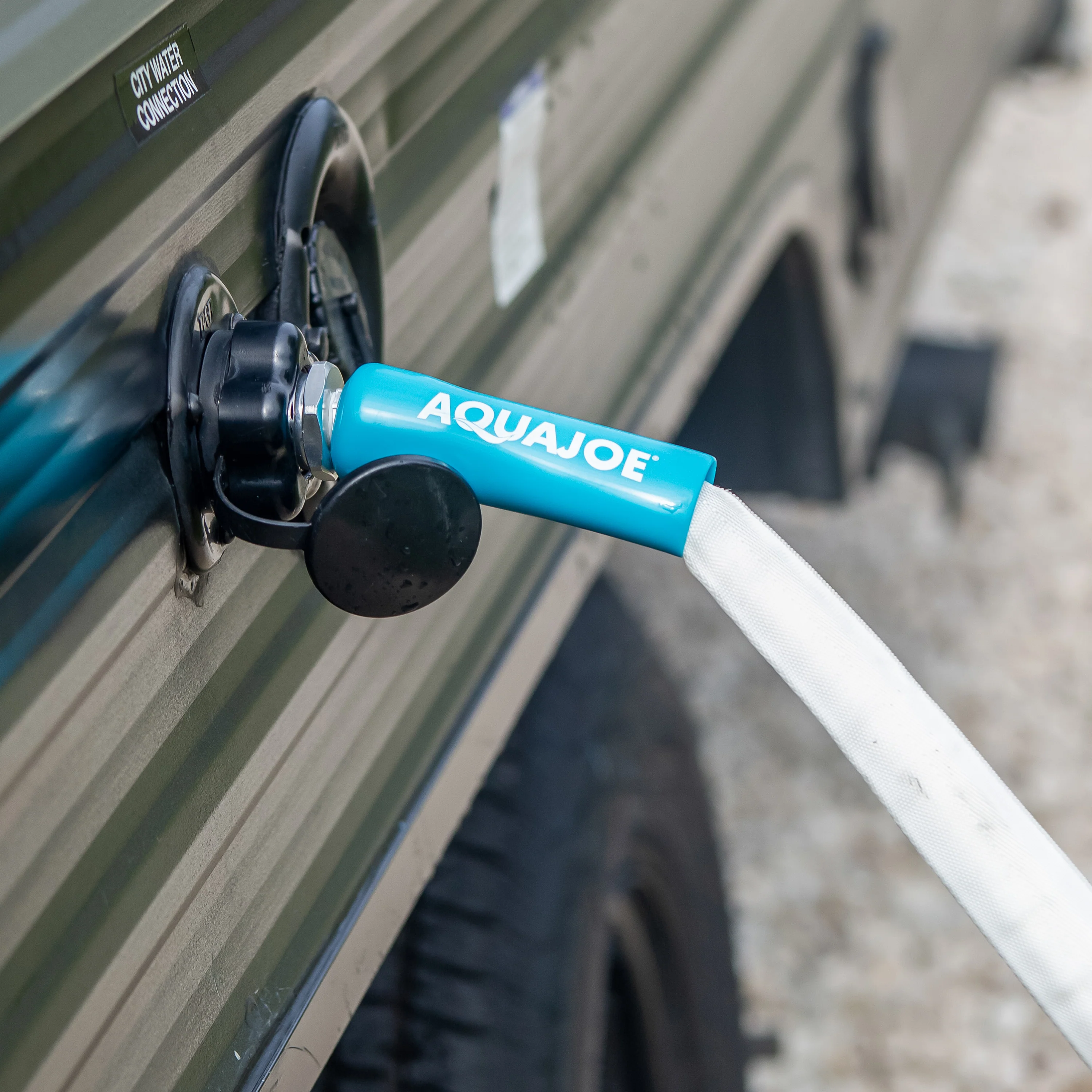 Aqua Joe Superlight Marine-Grade All-Purpose FiberJacket® RV Hose | 50-Foot | 5/8-Inch Diameter | Kink Resistant - Image 10