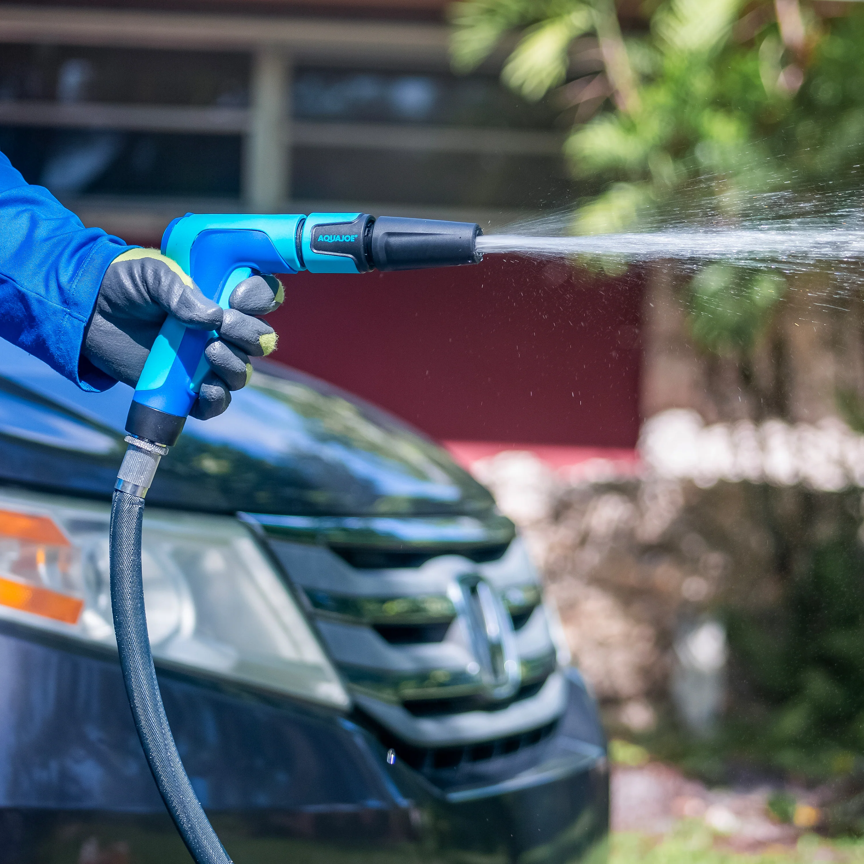 Aqua Joe Hose Powered Foamer Cannon Car Wash Kit | Includes Hose Powered Foam Cannon, 50-Foot PRO Hose, and Auto Foam Car Wash Soap - Image 10