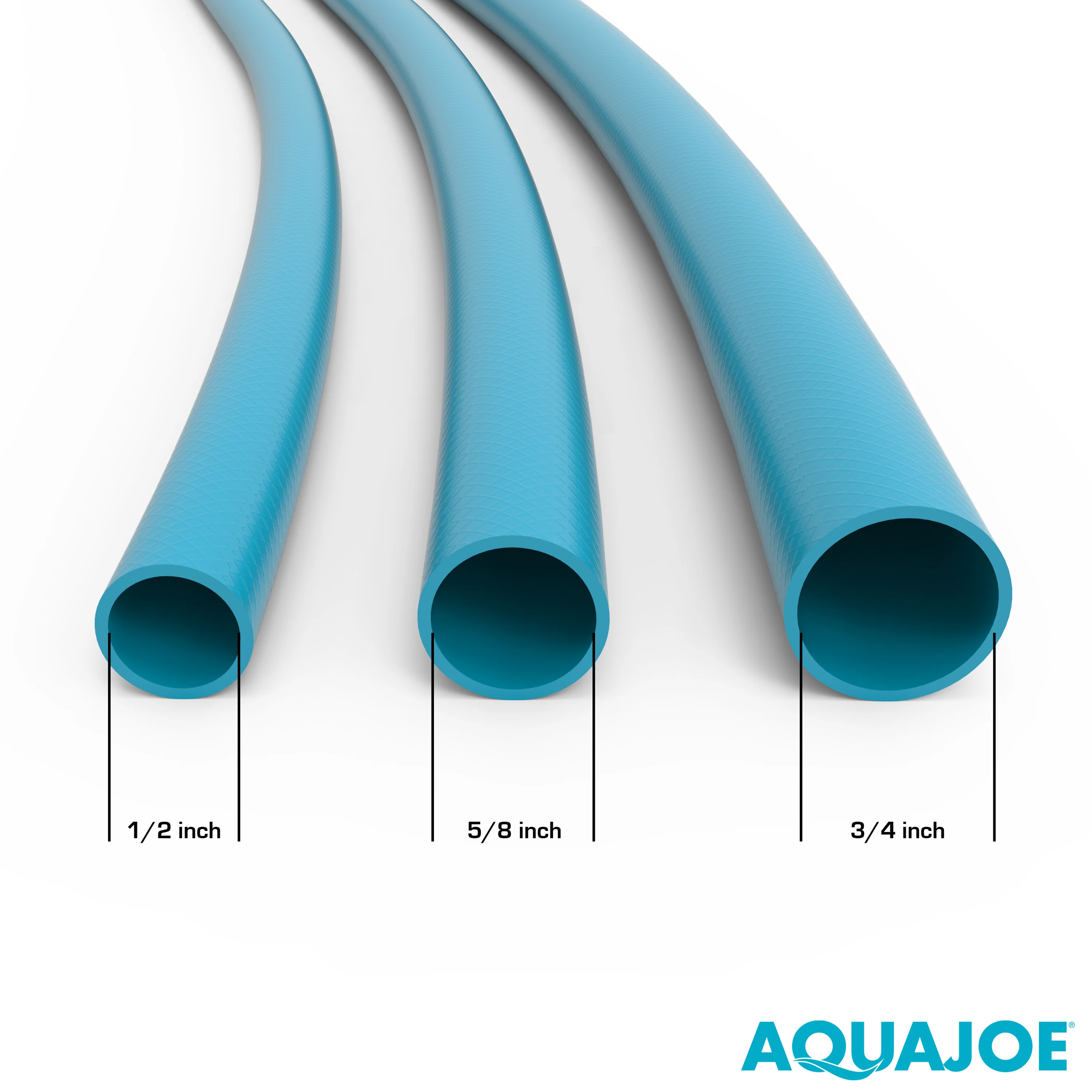 Aqua Joe Pistol Grip Hose Nozzle Bundle | Includes 50ft Fiberjacket Hose + 2-Pack Full Metal Hose Nozzles - Image 13