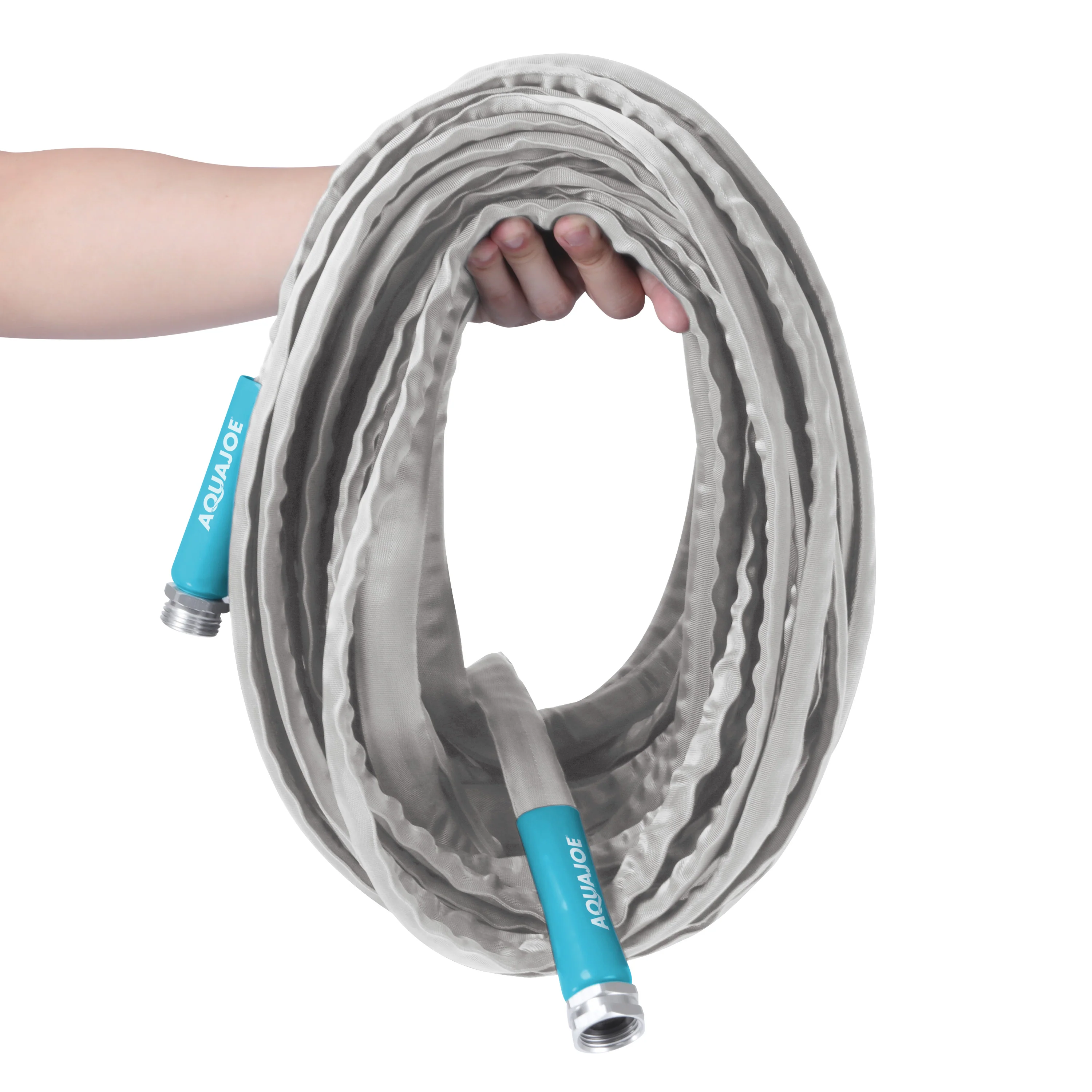 Aqua Joe Xtreme Ultra Flexible Non-Expanding Kink-Resistant FiberJacket Garden Hose | 25-Foot | 5/8-Inch Diameter - Image 8