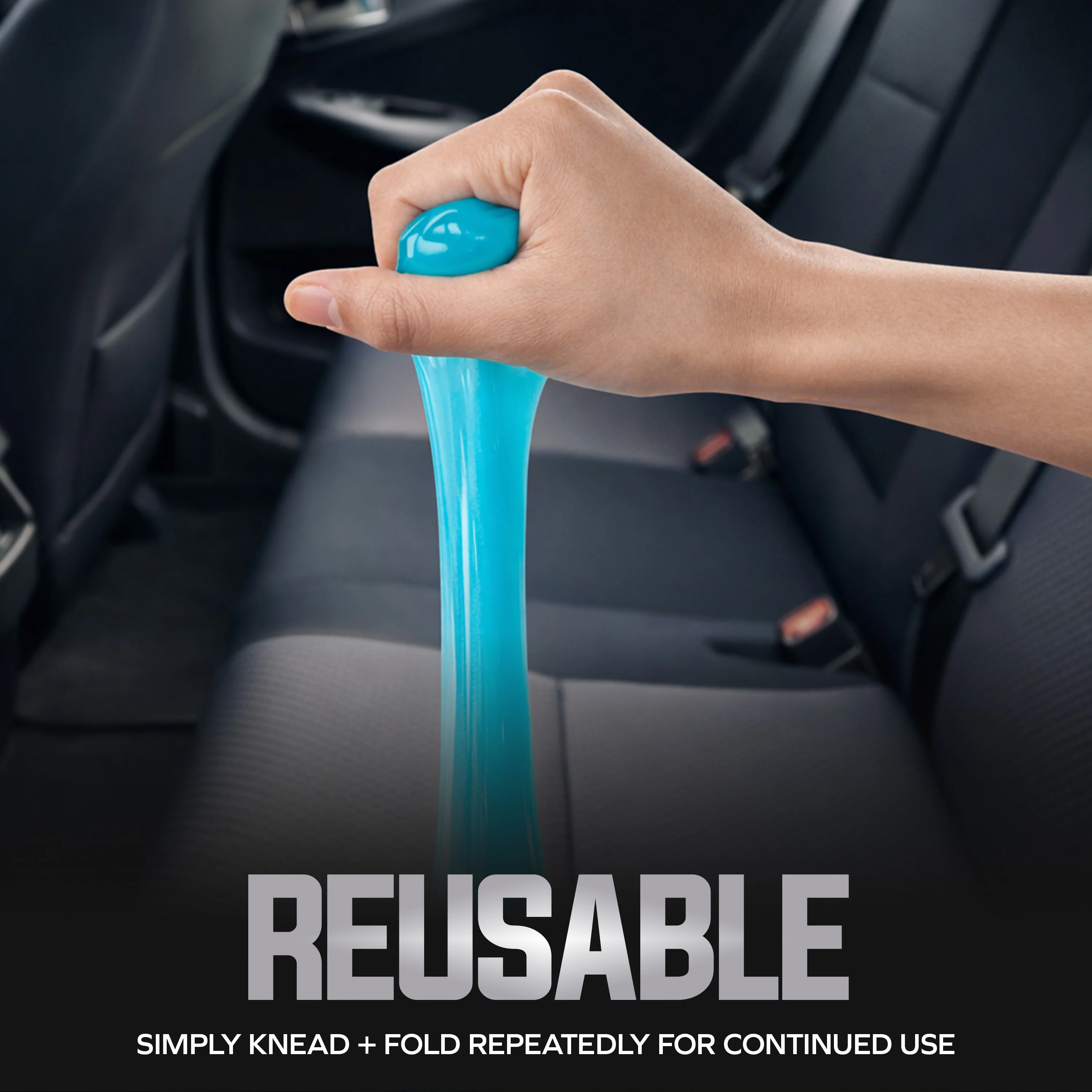 Auto Joe Multi-Purpose Cleaning Gel | Reusable | 2-Pack - Image 5