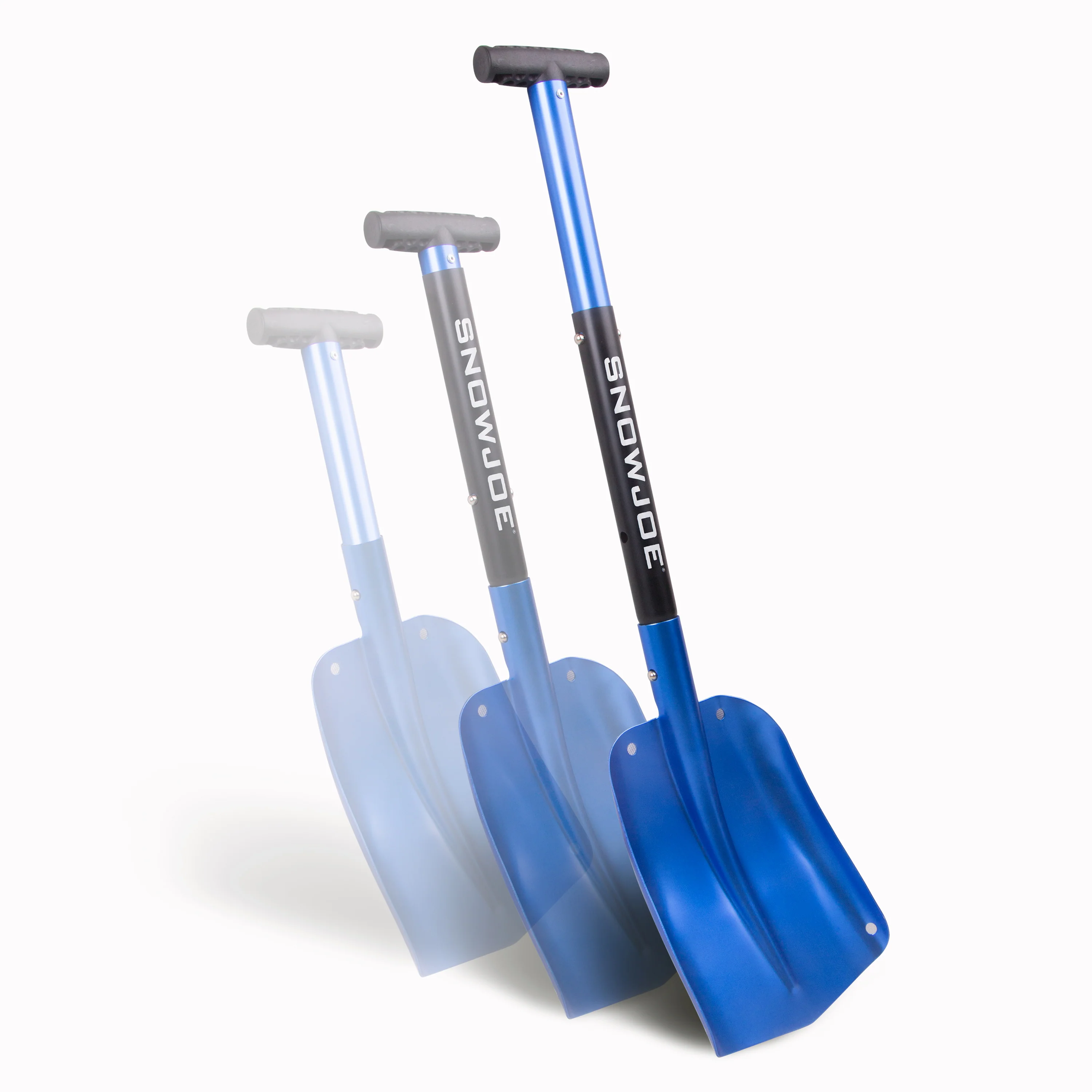 Auto Joe ATJ401M-SJB Compact Utility Shovel | 32-Inch | Aluminum | 3-Piece Smart Lock (Blue) - Image 3
