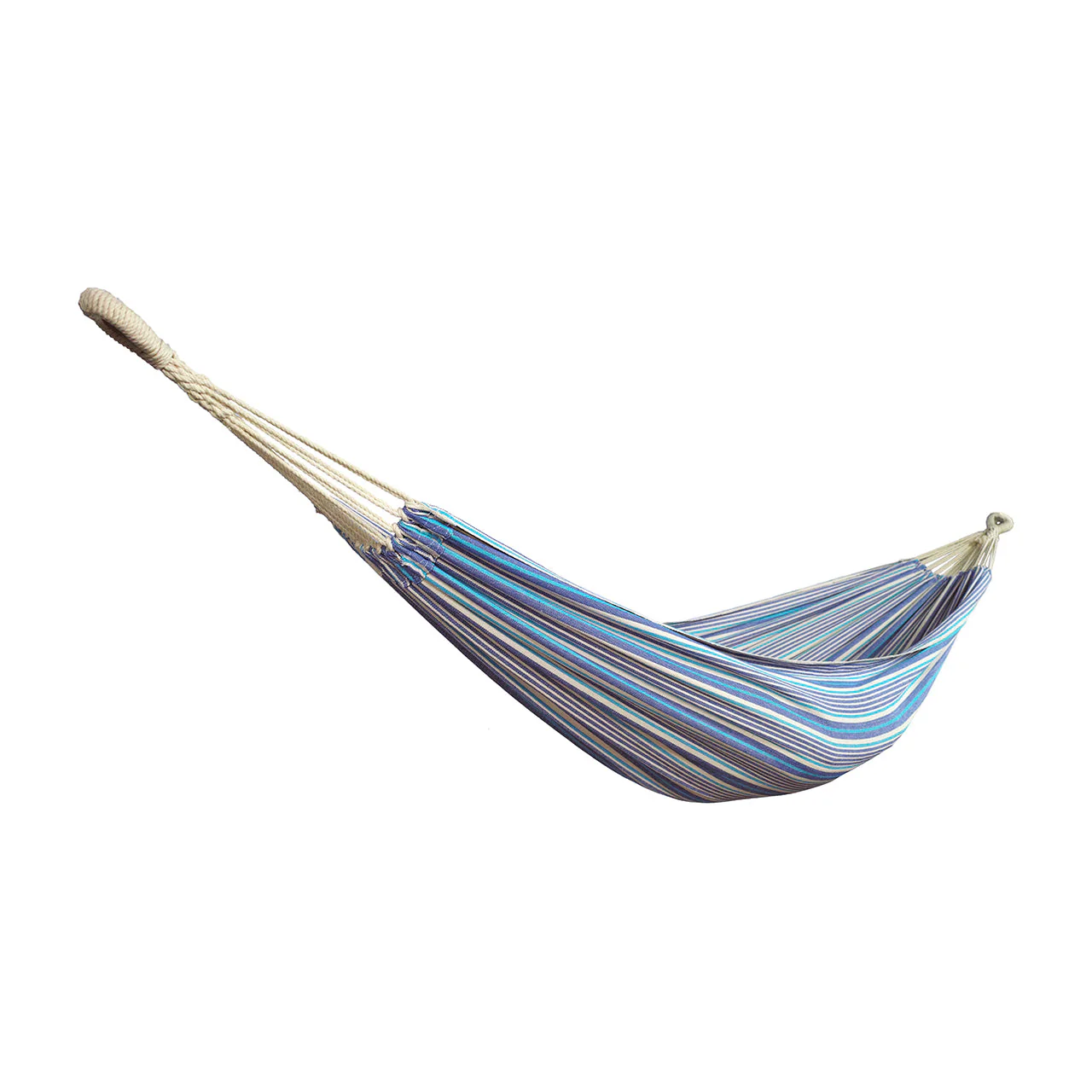 Bliss Hammocks BH-400-SC Hammock in a Bag w/ Rope loops & Hanging Hardware | 40-in. Wide | 220 Lb. Capacity (Cloth Stripe) - Image 2