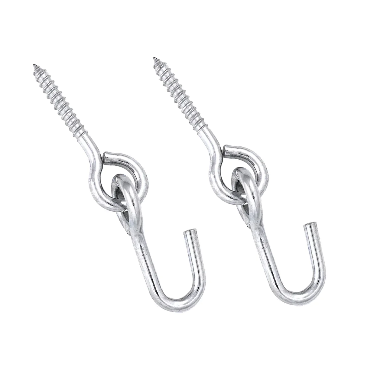 Bliss Hammocks HA-506 Set of 2 Eye Screws W/ Attached Hooks | For Use W/ Hammocks