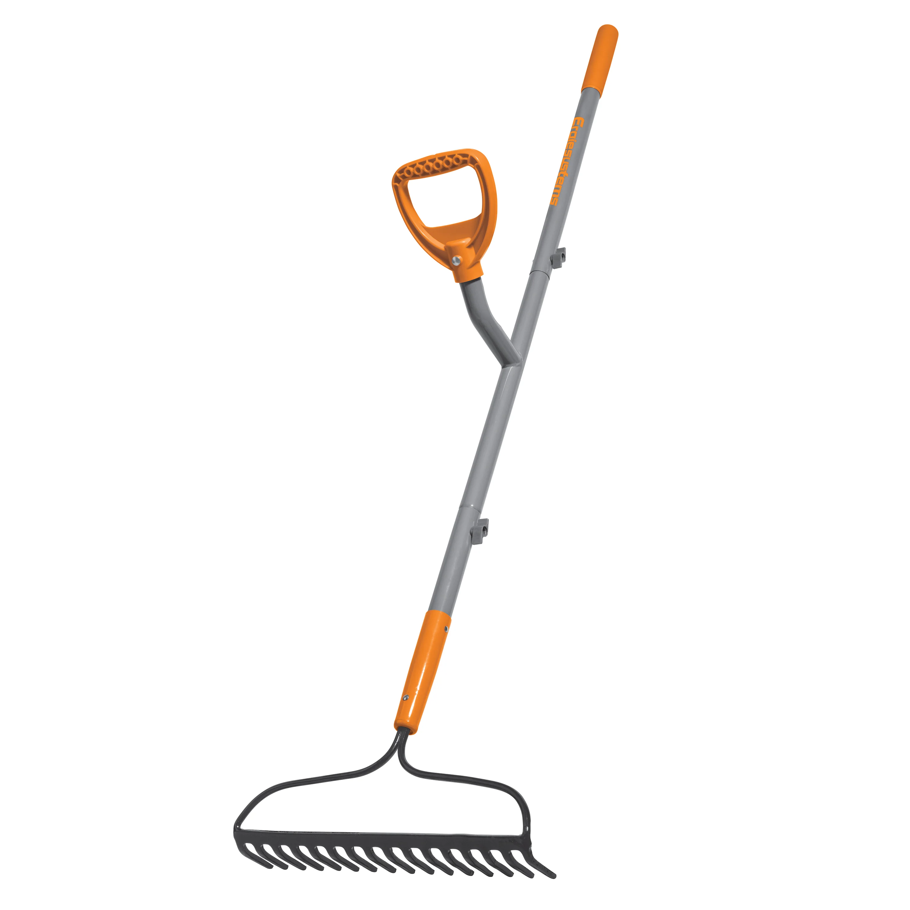 Ergie Systems Steel Shaft Strain Reducing Bow Rake | 55-Inch | 16-Tine - Image 8