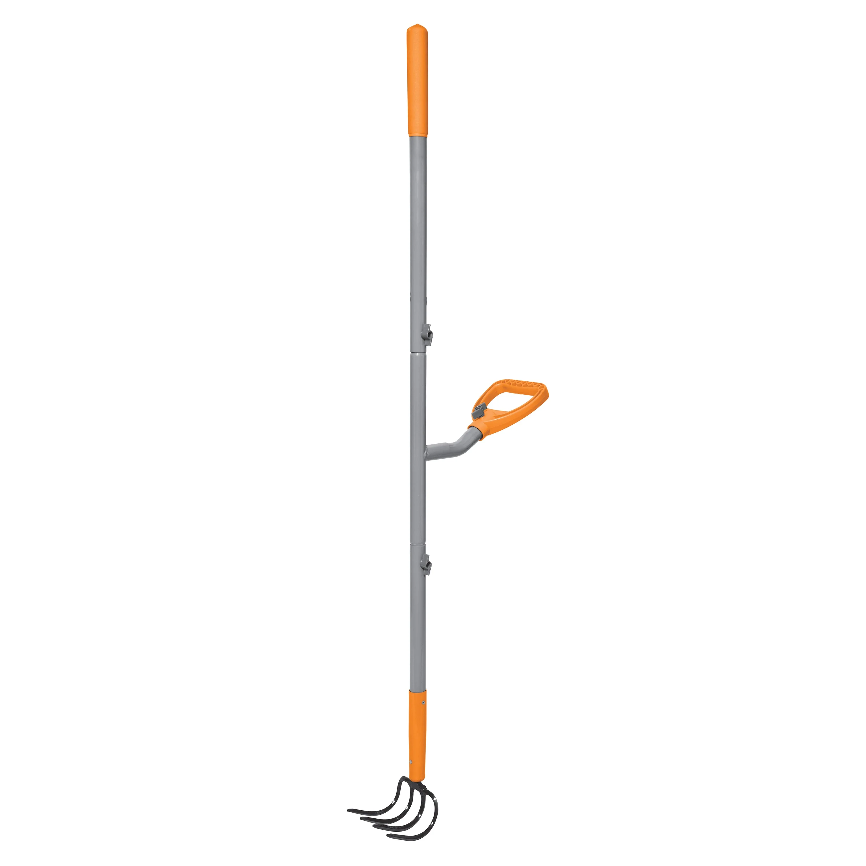Ergie Systems Steel Shaft Garden Soil Cultivator | 54-Inch | 4 Tines - Image 13