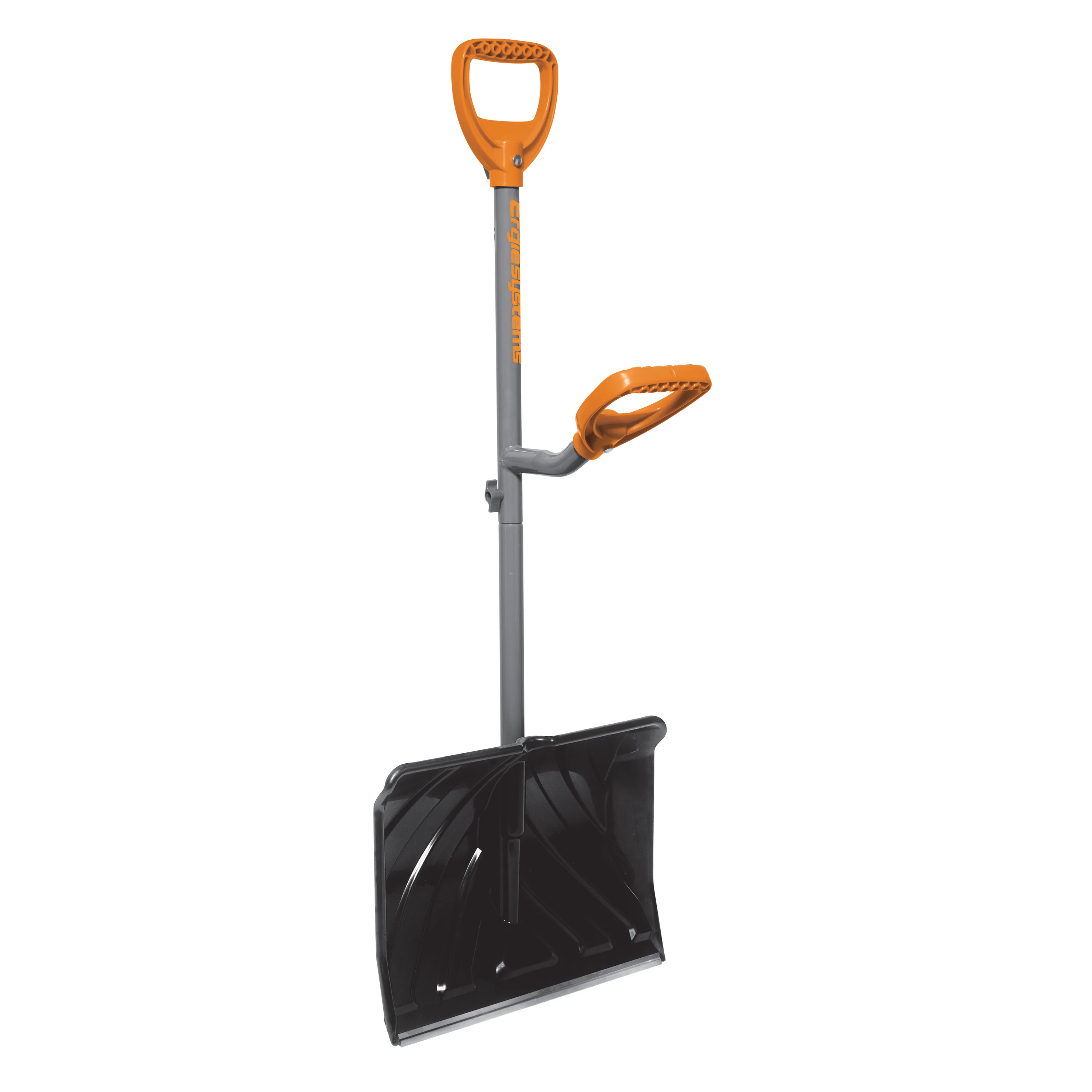 Ergie Systems Steel Shaft Impact Resistant Snow Shovel | 18-Inch Shovel | 34.5-Inch Shaft | Push/Scoop Combination Blade - Image 10