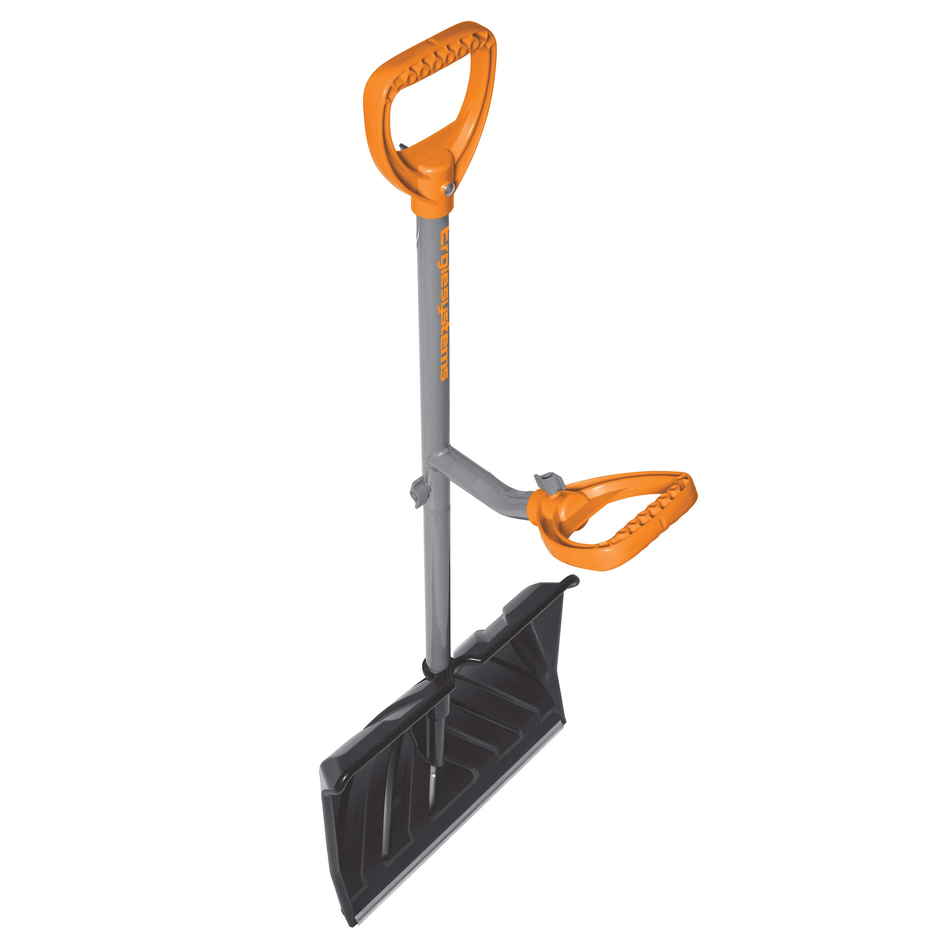 Ergie Systems Steel Shaft Impact Resistant Snow Shovel | 18-Inch Shovel | 34.5-Inch Shaft | Push/Scoop Combination Blade - Image 12