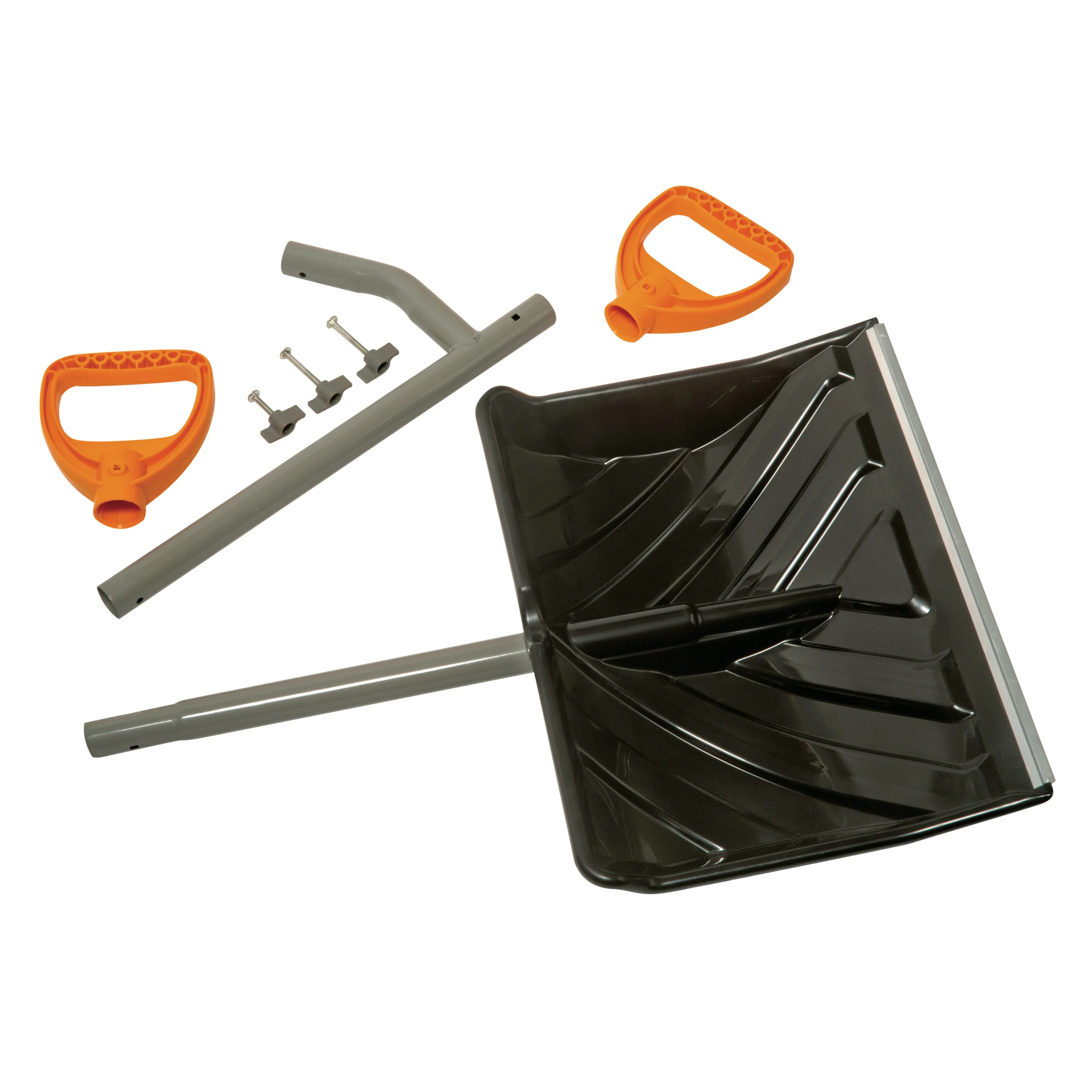 Ergie Systems Steel Shaft Impact Resistant Snow Shovel | 18-Inch Shovel | 34.5-Inch Shaft | Push/Scoop Combination Blade - Image 15