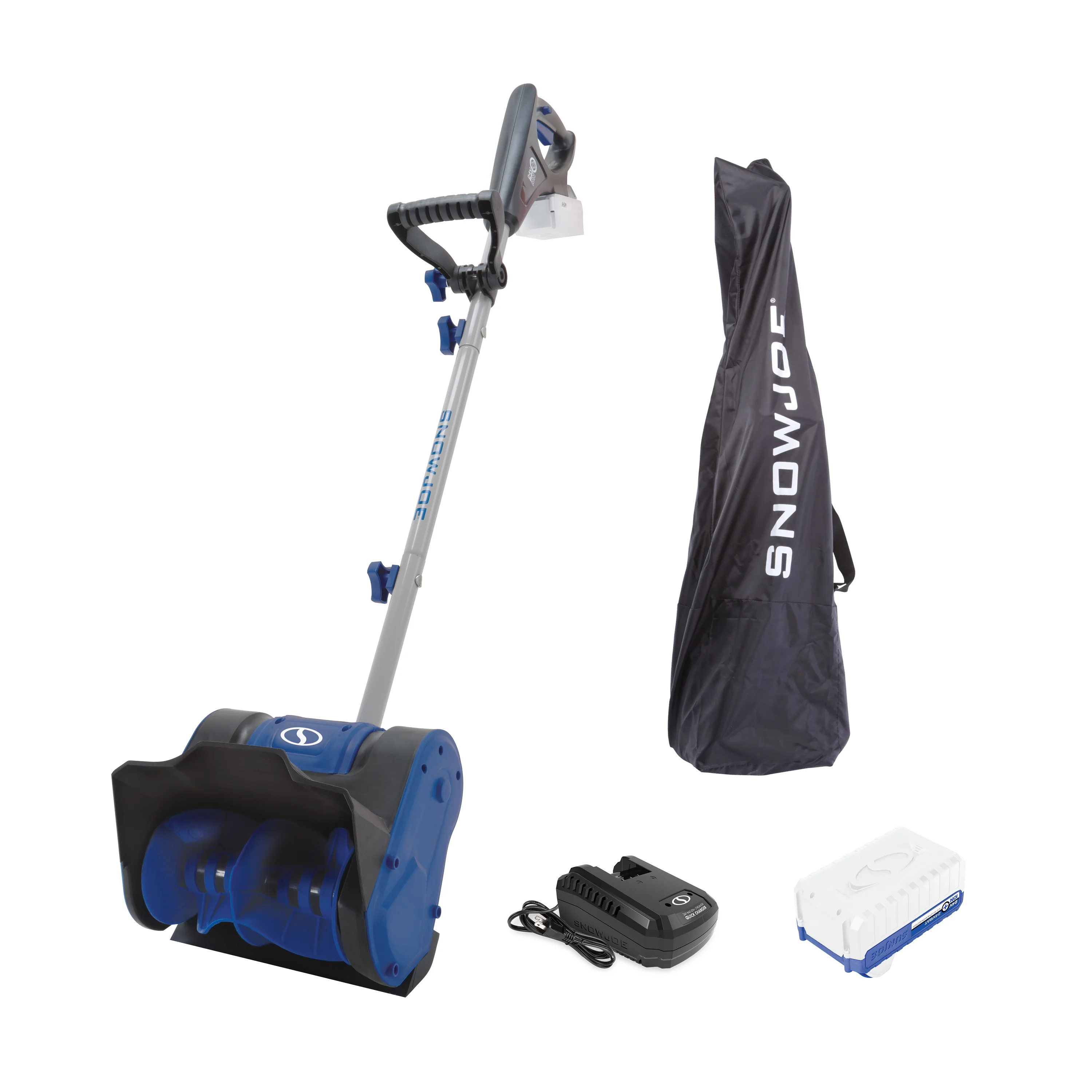 Snow Joe 24-Volt* IONMAX Cordless Snow Shovel Kit | 10-Inch | W/ 4.0-Ah Battery and Charger Bonus Cover - Image 3