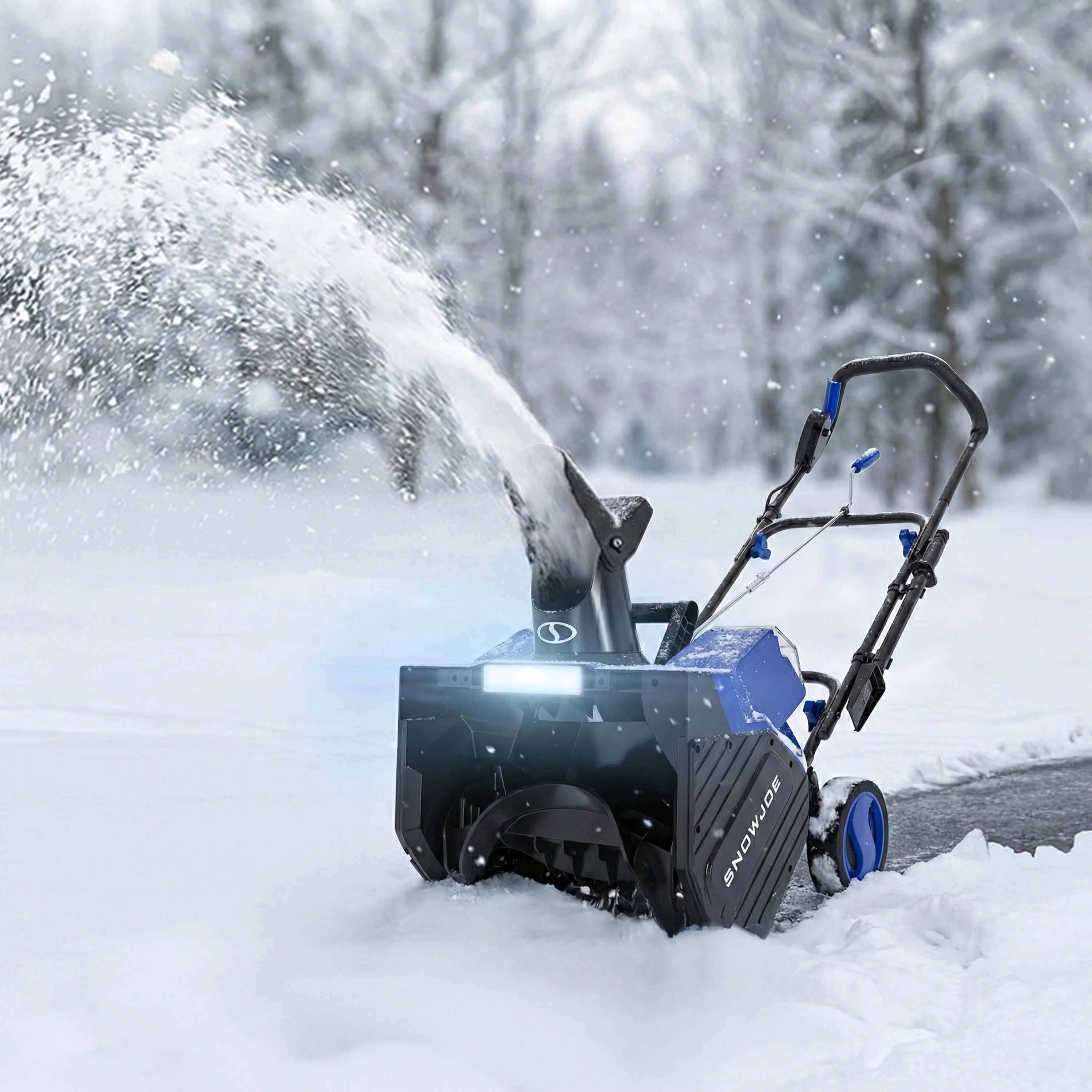 Snow Joe 48-Volt* IONMAX Snow Blower Bundle | W/ 2 x 4.0-Ah Batteries, Dual Port Charger, Cover, Ice Scraper, and Extended Warranty - Image 16