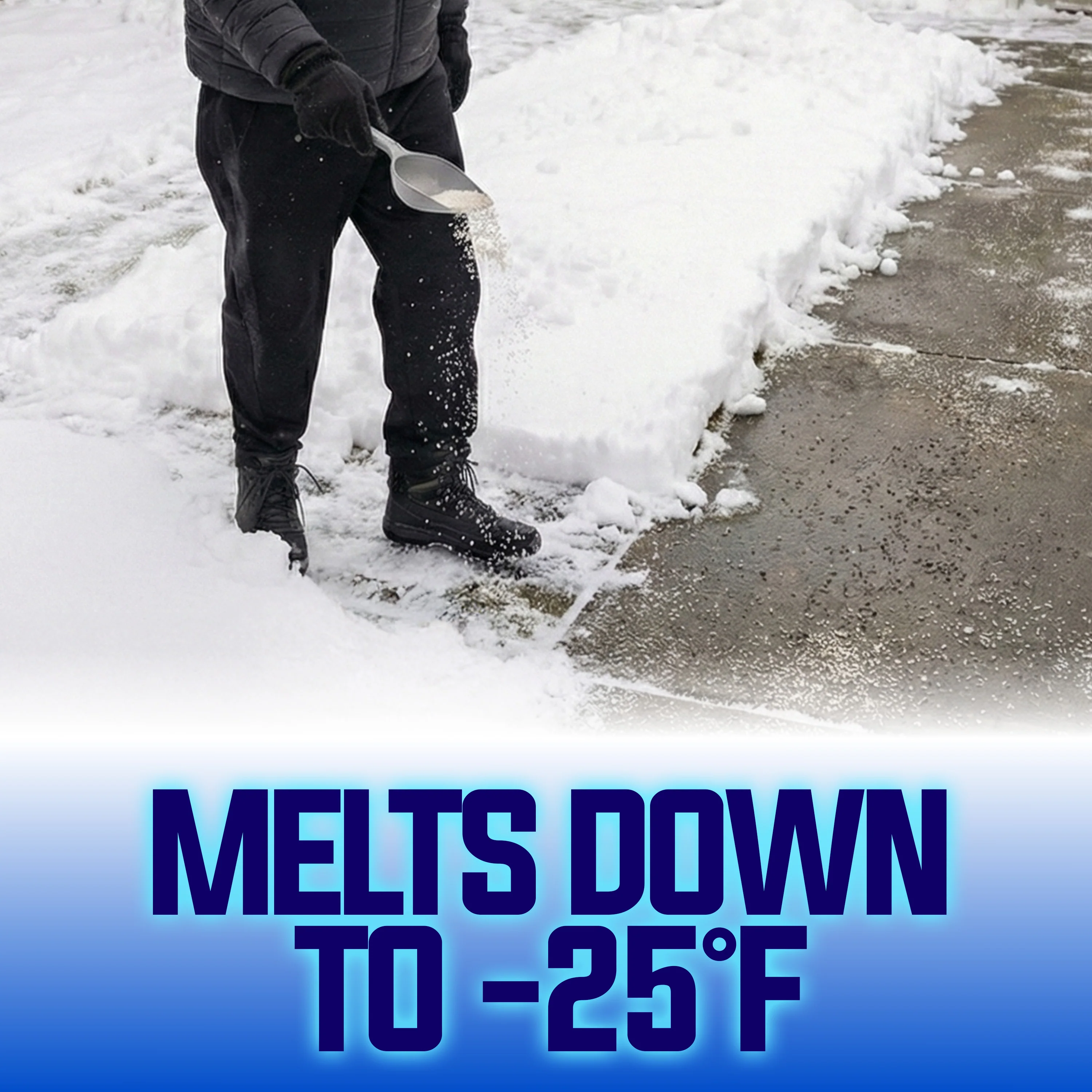 Snow Joe Eco Melt Nature's Ice Melt | Pet Friendly | Environmentally Safe | Works In Sub-zero Temperatures | 20 Lb. Bag - Image 5