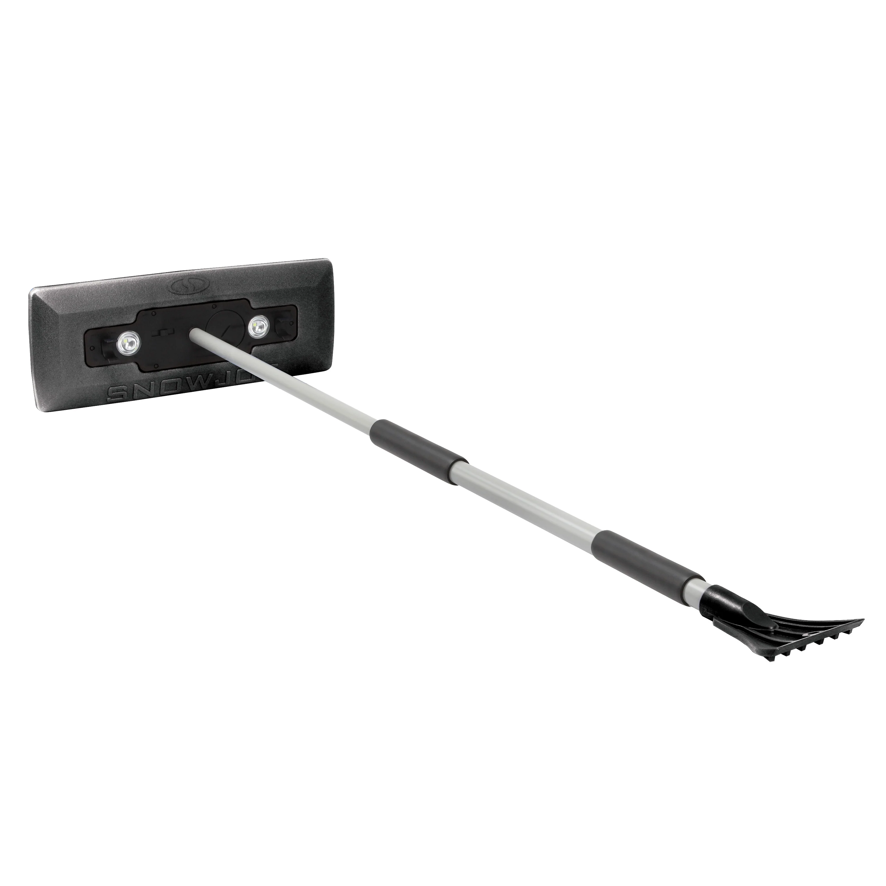 Snow Joe SJBLZD-LED-BLK 4-In-1 Telescoping Snow Broom + Ice Scraper | 18-Inch Foam Head | Headlights (Black) - Image 22