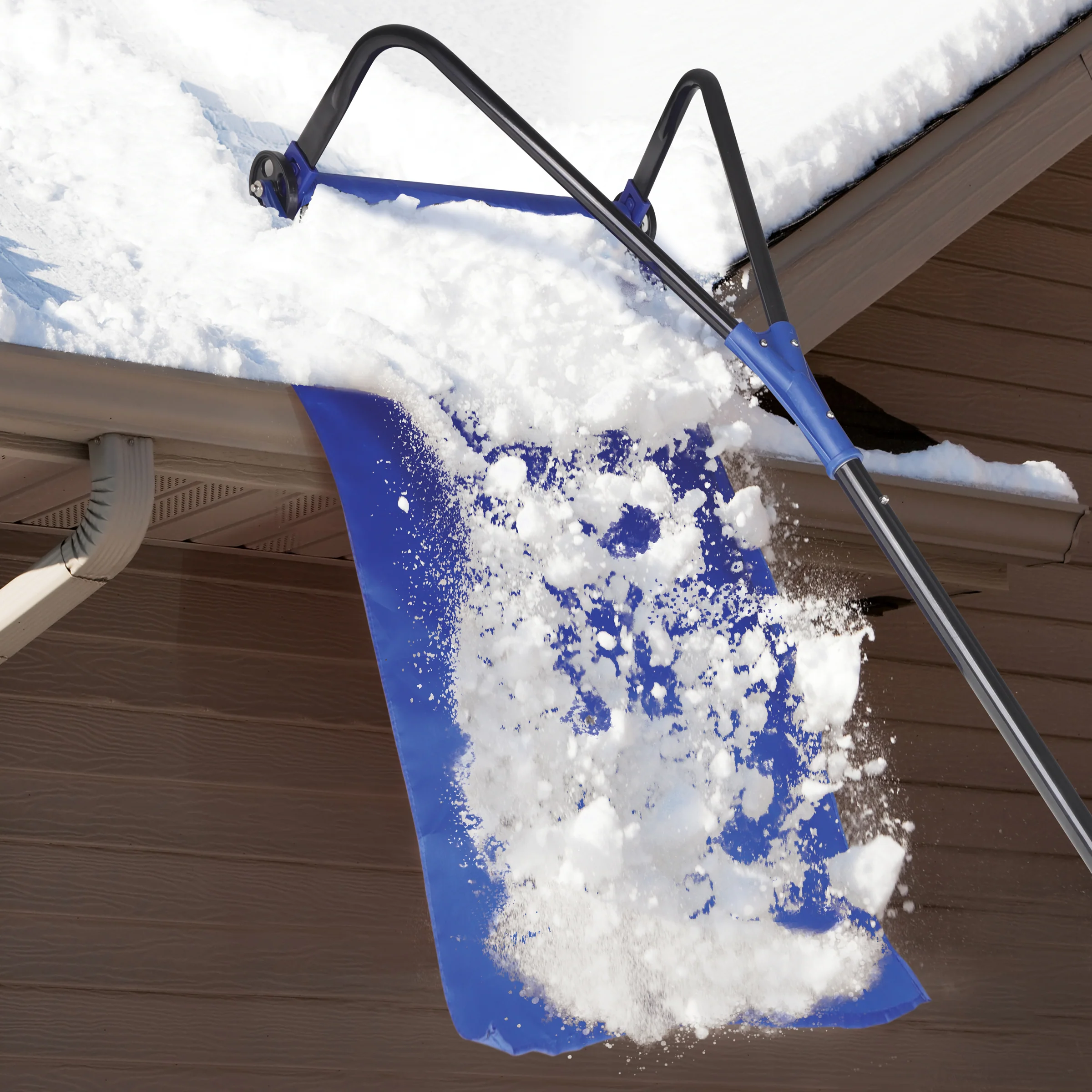 Snow Joe RJ208M PRO Snow Removal Roof Rake W/ 20-Foot Debris Slide | 28-Foot Max Reach - Image 7