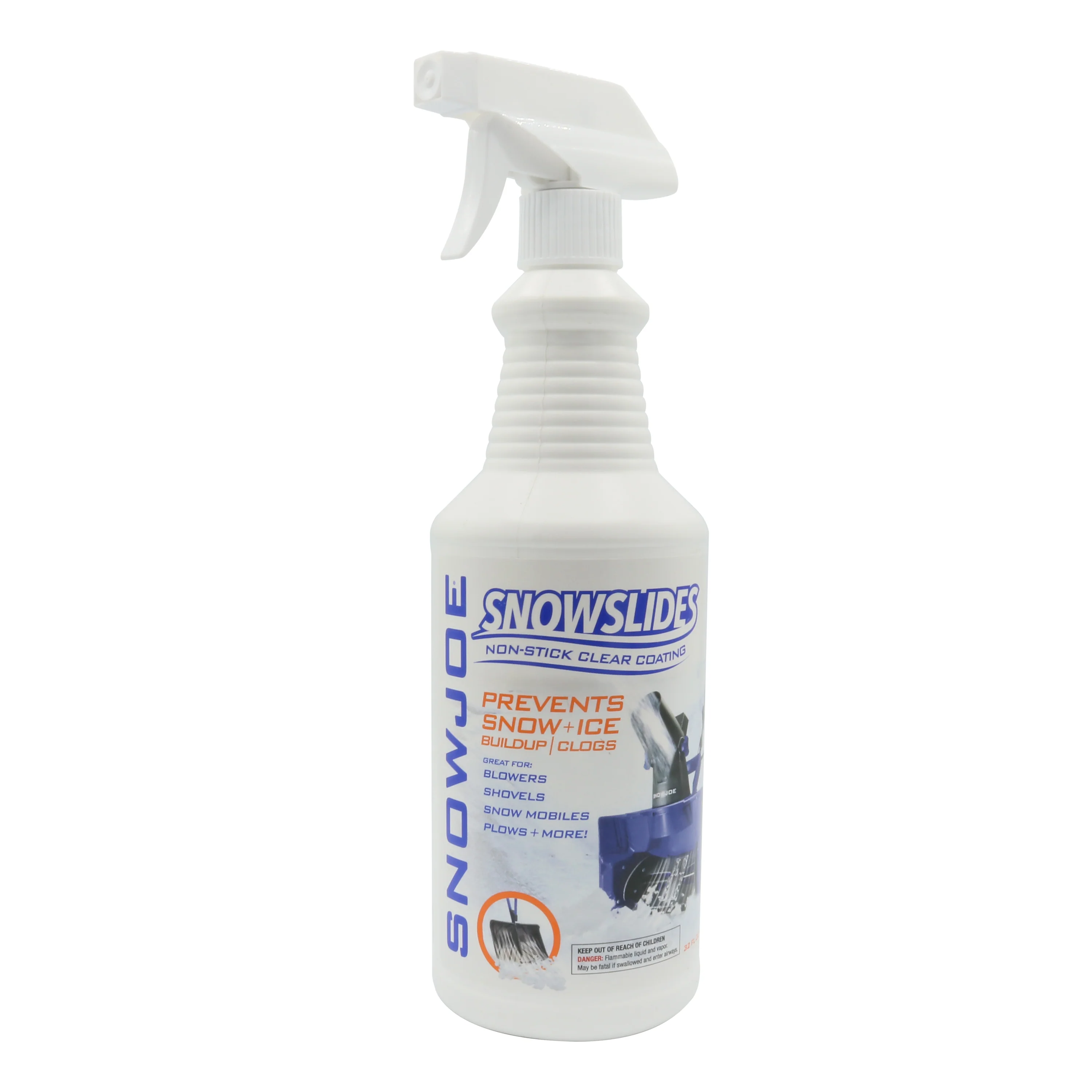 Snow Joe SJ-SNS01 SnowSlides Spray | 32-oz | Non-Stick | Clear Coating - Image 3