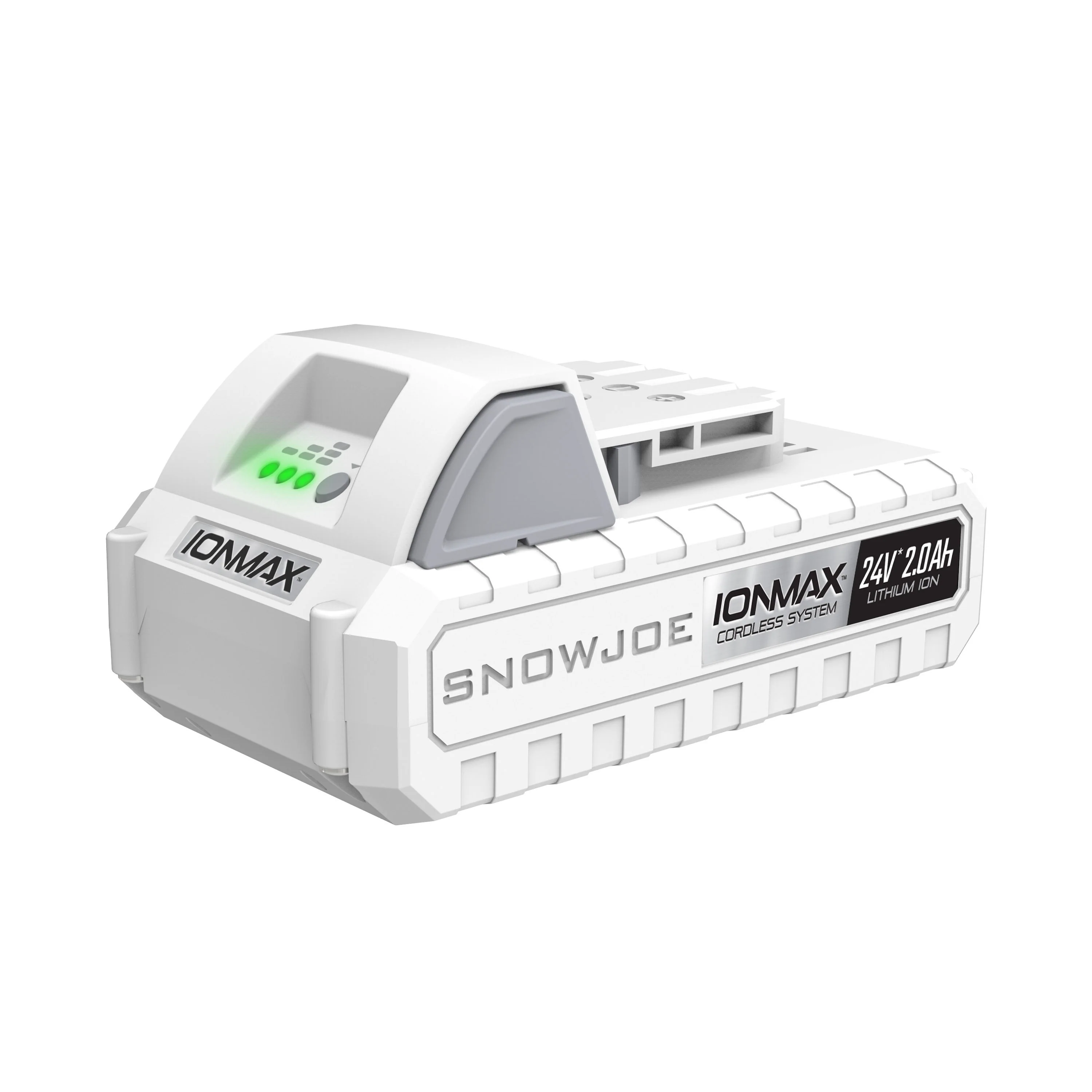 Snow Joe + Sun Joe CERTIFIED AUTHENTIC 24-Volt* IONMAX Battery Bundle | 3 x 2.0-Ah Lithium-ion Batteries - Image 2