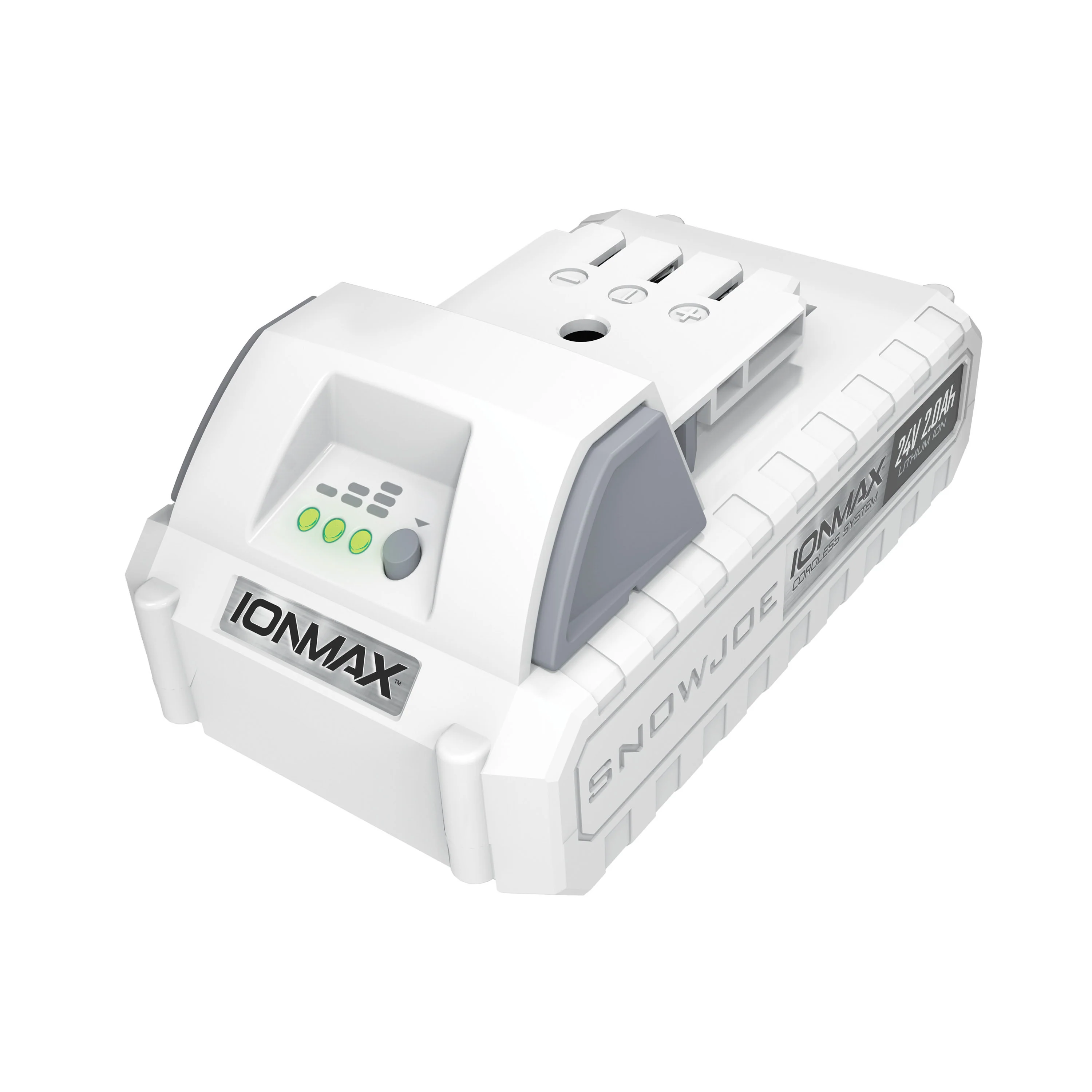 Snow Joe + Sun Joe CERTIFIED AUTHENTIC 24-Volt* IONMAX Battery Bundle | 3 x 2.0-Ah Lithium-ion Batteries - Image 7