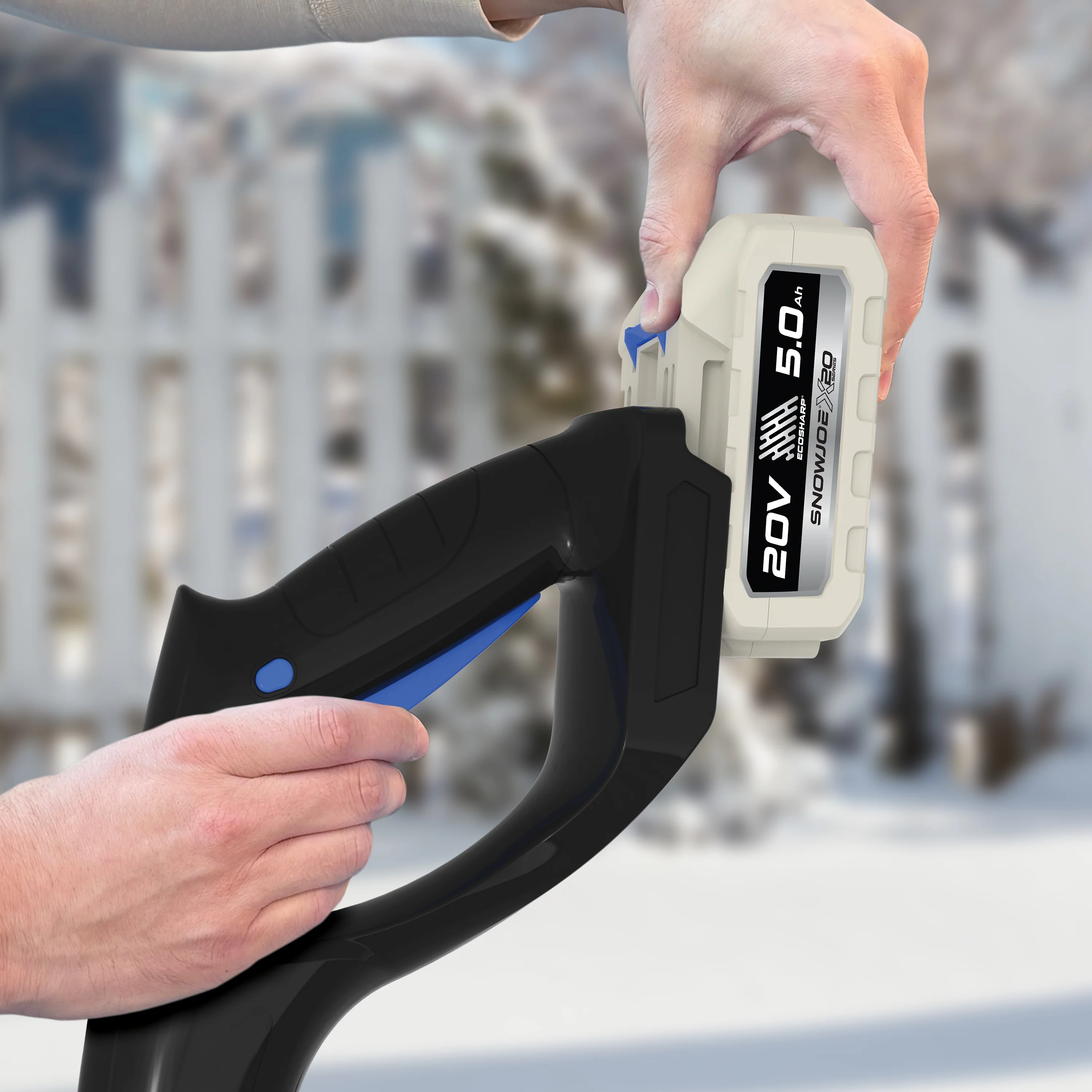 Snow Joe 20-Volt Cordless Snow Shovel Kit | Directional Chute | Brushless Motor | W/ 5.0-Ah Battery + Charger - Image 13