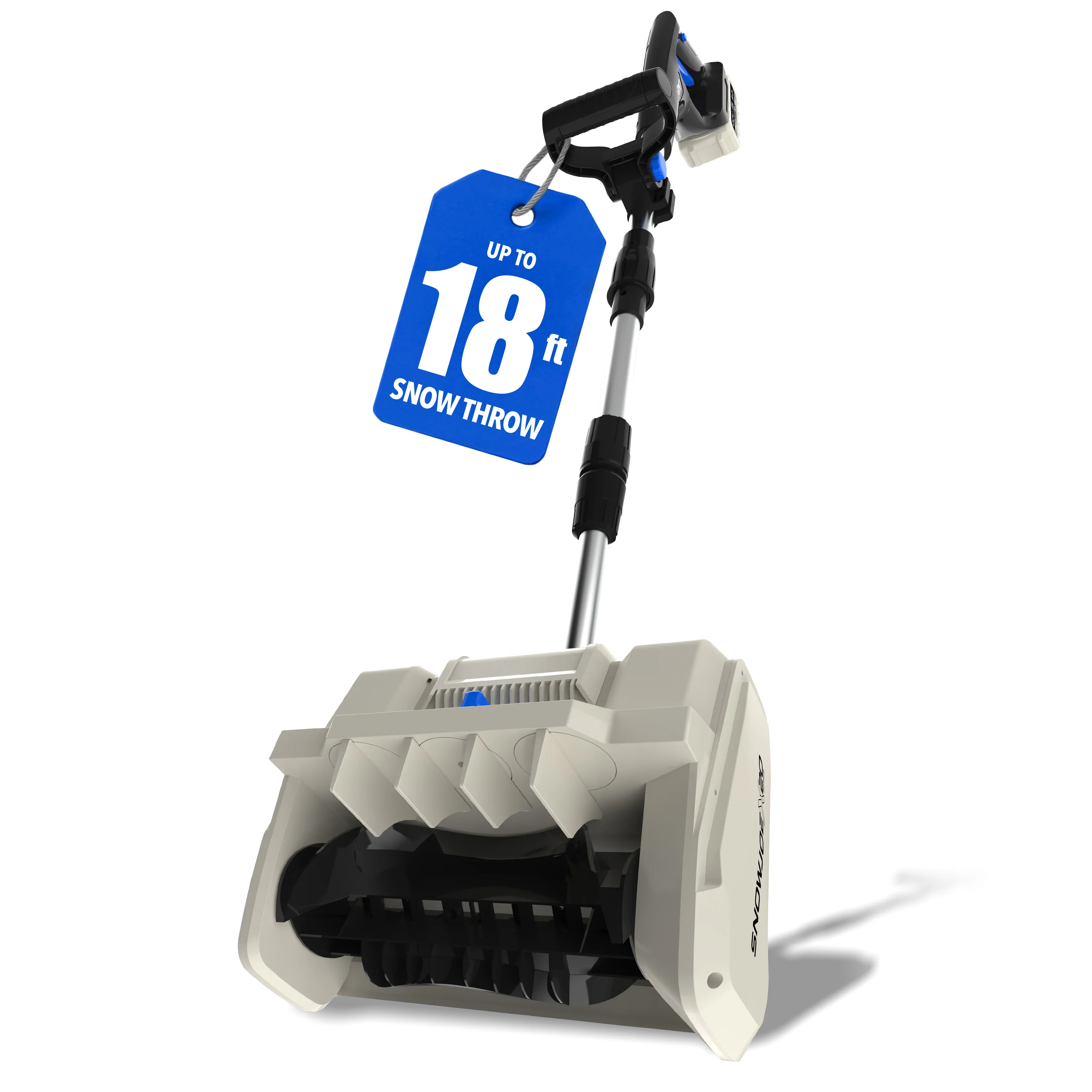 Snow Joe 20-Volt Cordless Snow Shovel Kit | Directional Chute | Brushless Motor | W/ 5.0-Ah Battery + Charger - Image 3