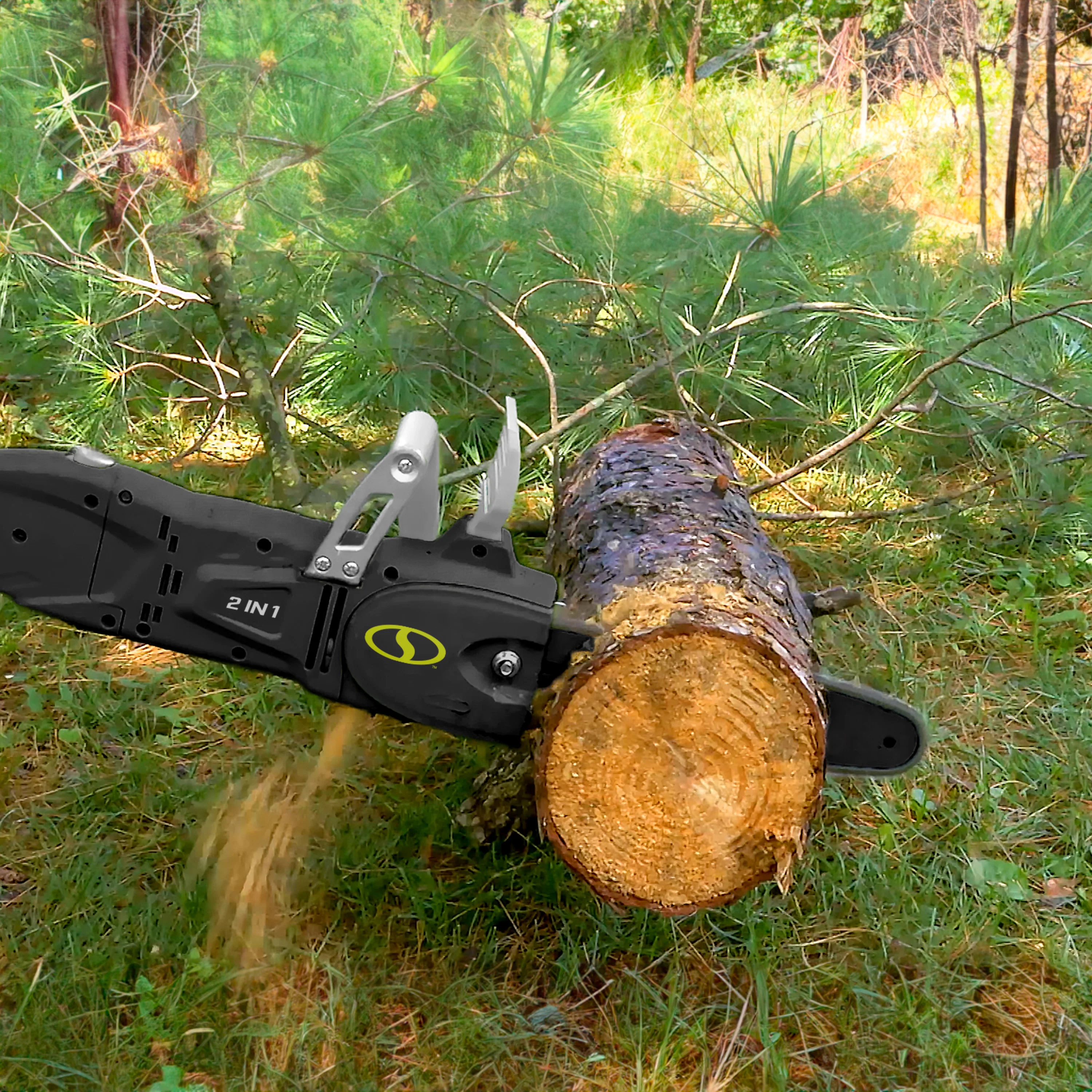 Sun Joe SWJ807E 2-in-1 Electric Convertible Pole Chainsaw | 10-inch | 8-Amp - Image 8