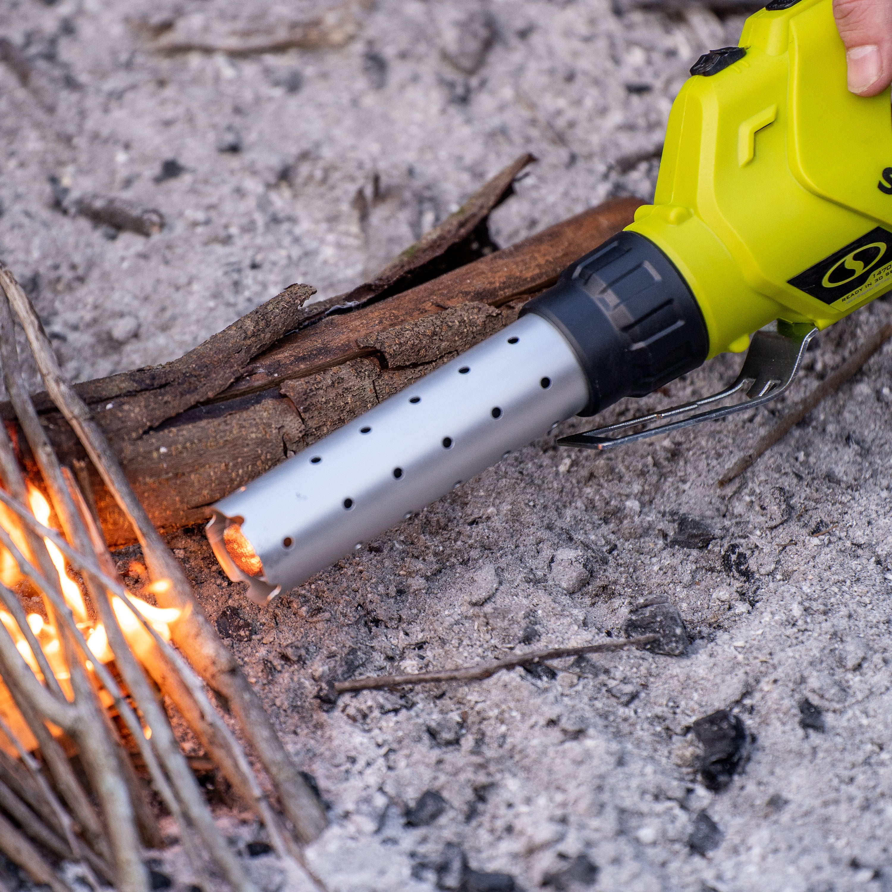 Sun Joe 24-Volt IONMAX Cordless Electric Fire Starter | 1380-Degrees in 30-Seconds | For Charcoal BBQ Grills | Tool Only - Image 9