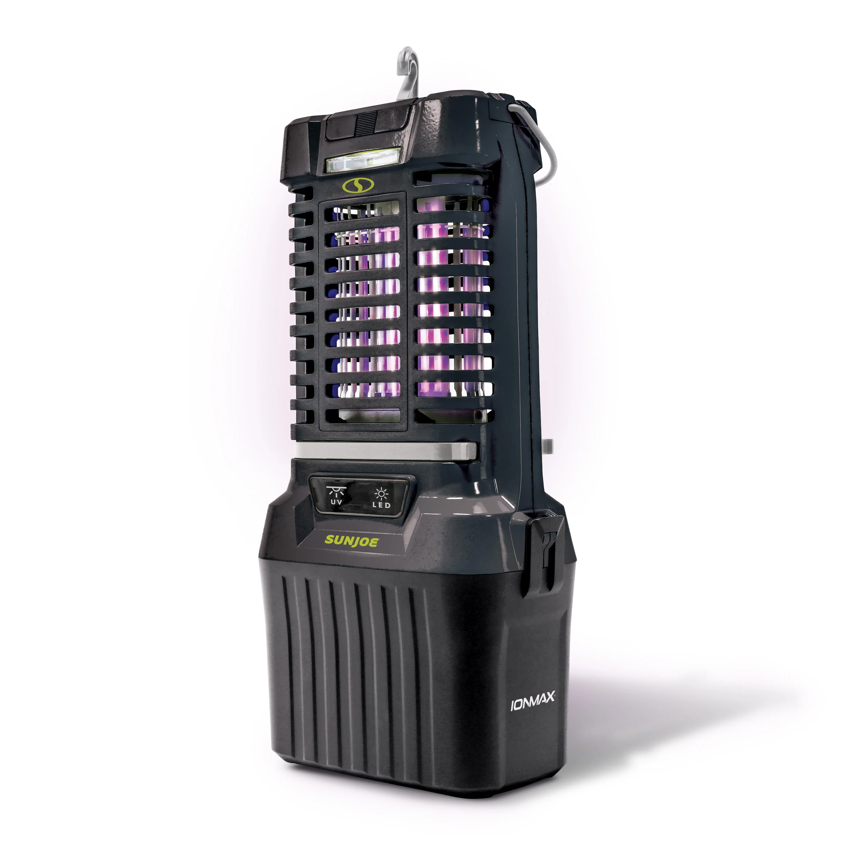 Sun Joe 24-Volt* IONMAX Cordless Indoor/Outdoor Bug Zapper Kit | 1-Acre Coverage | W/ 2.0-Ah Battery + Charger - Image 9