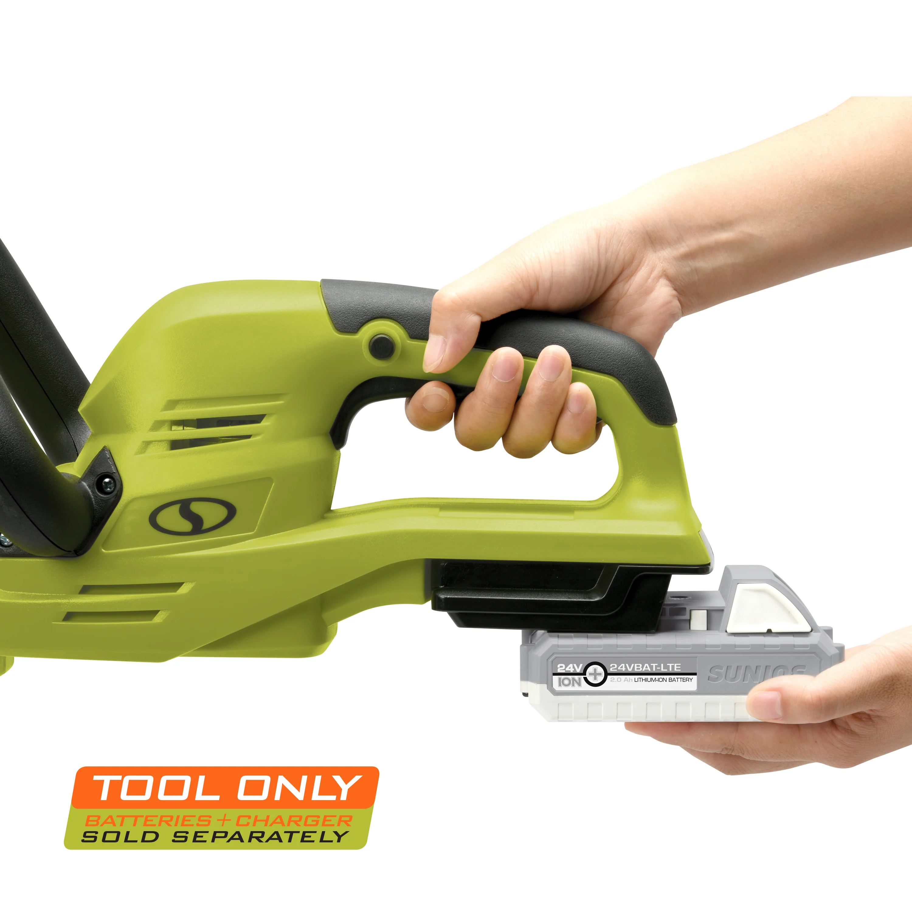 Sun Joe 24V-HT22-CT 24-Volt IONMAX Cordless Hedge Trimmer | 22-Inch | Tool Only - Image 5