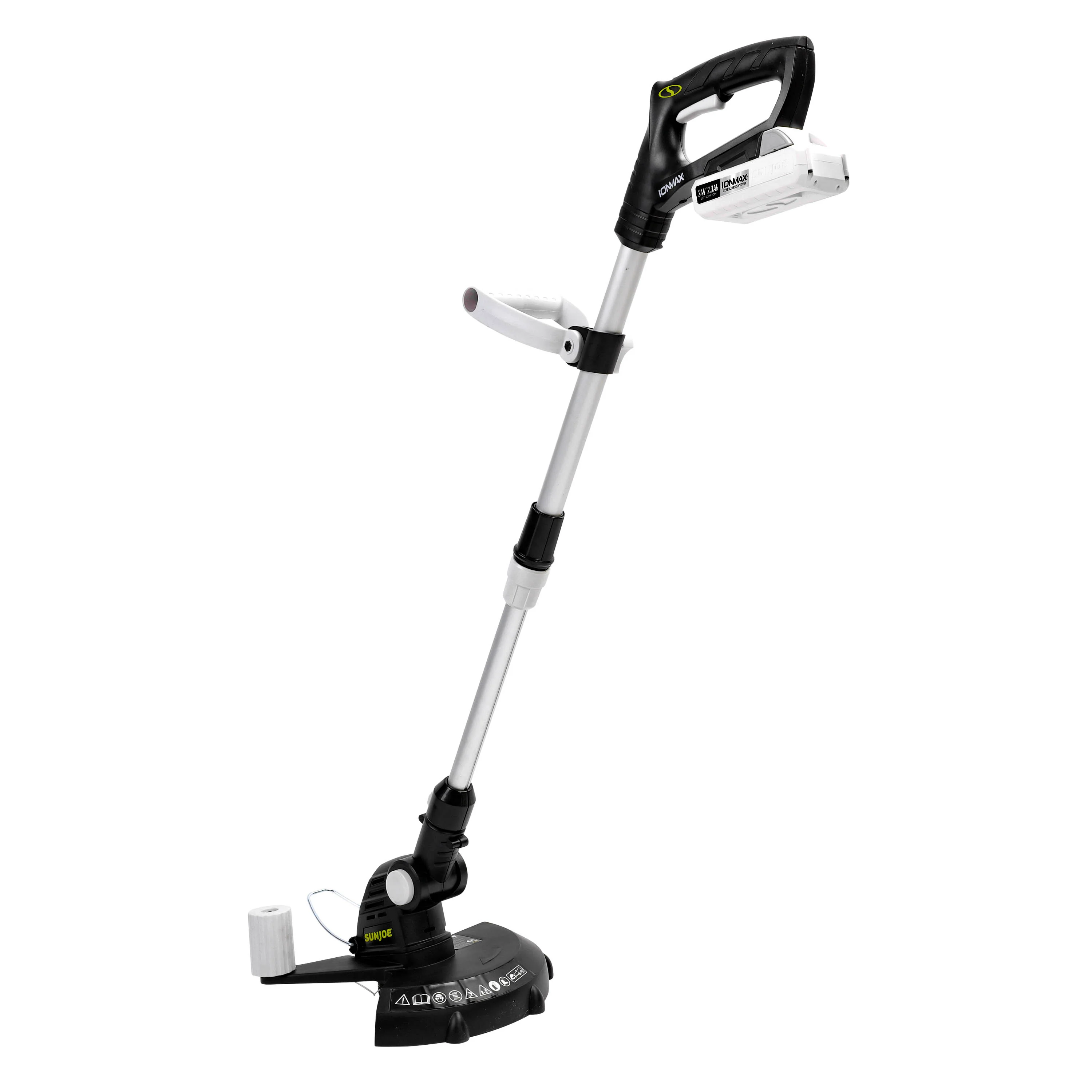 Sun Joe 24V-LT12-LTE 24-Volt* IONMAX Cordless String Trimmer Kit | 12-inch | Multi-Angle Head | W/ 2.0-Ah Battery + Charger - Image 16