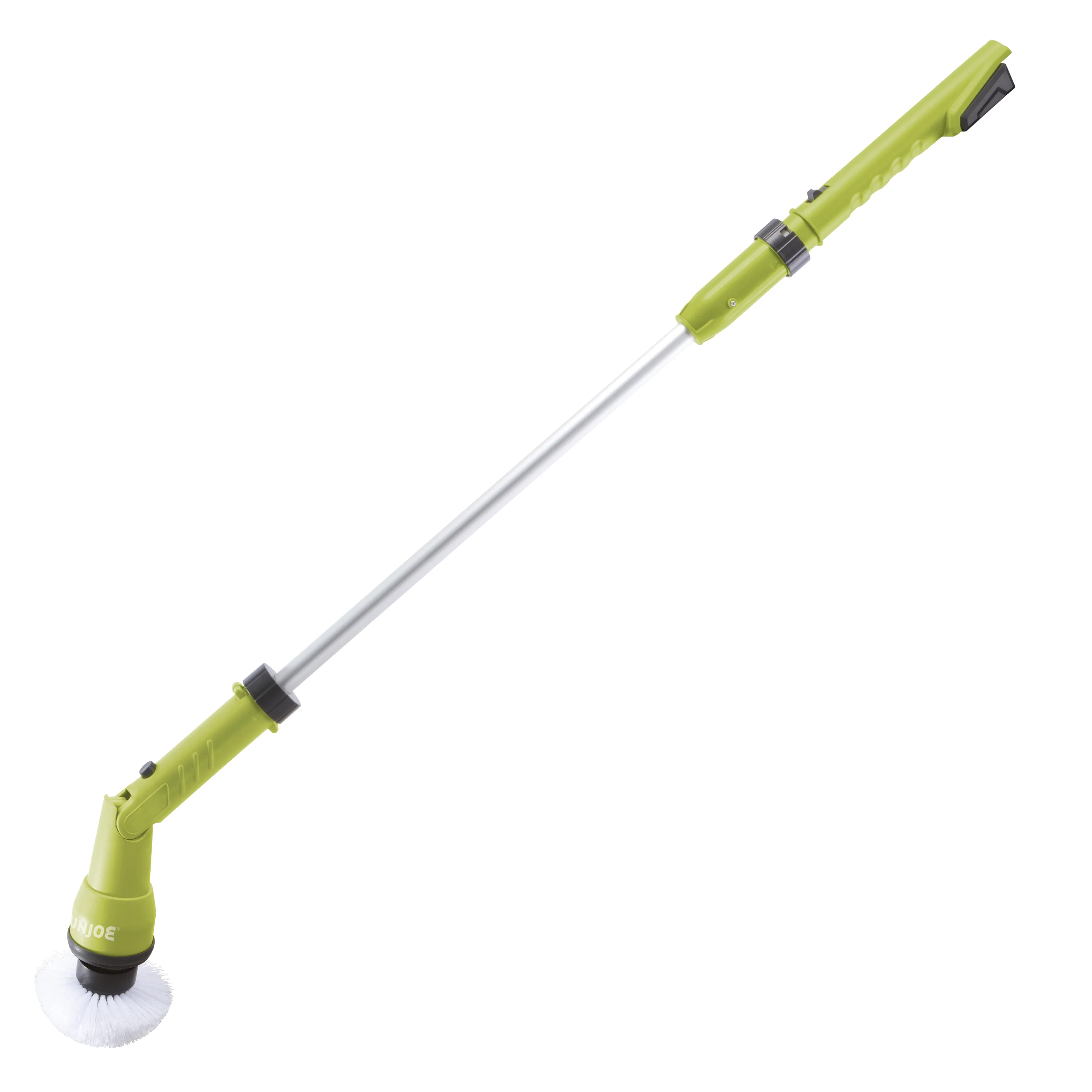 Sun Joe 24V-PWSCRB-LTW 24-Volt* IONMAX Cordless Heavy-Duty Indoor/Outdoor Power Scrubber | 4 Cleaning Attachments | Multi-Purpose 1000-OPM Oscillating Scrubber Head | For Grout, Tile, Bathtubs, Tire Rims & More | W/ 1.3-Ah Battery + Charger - Image 4