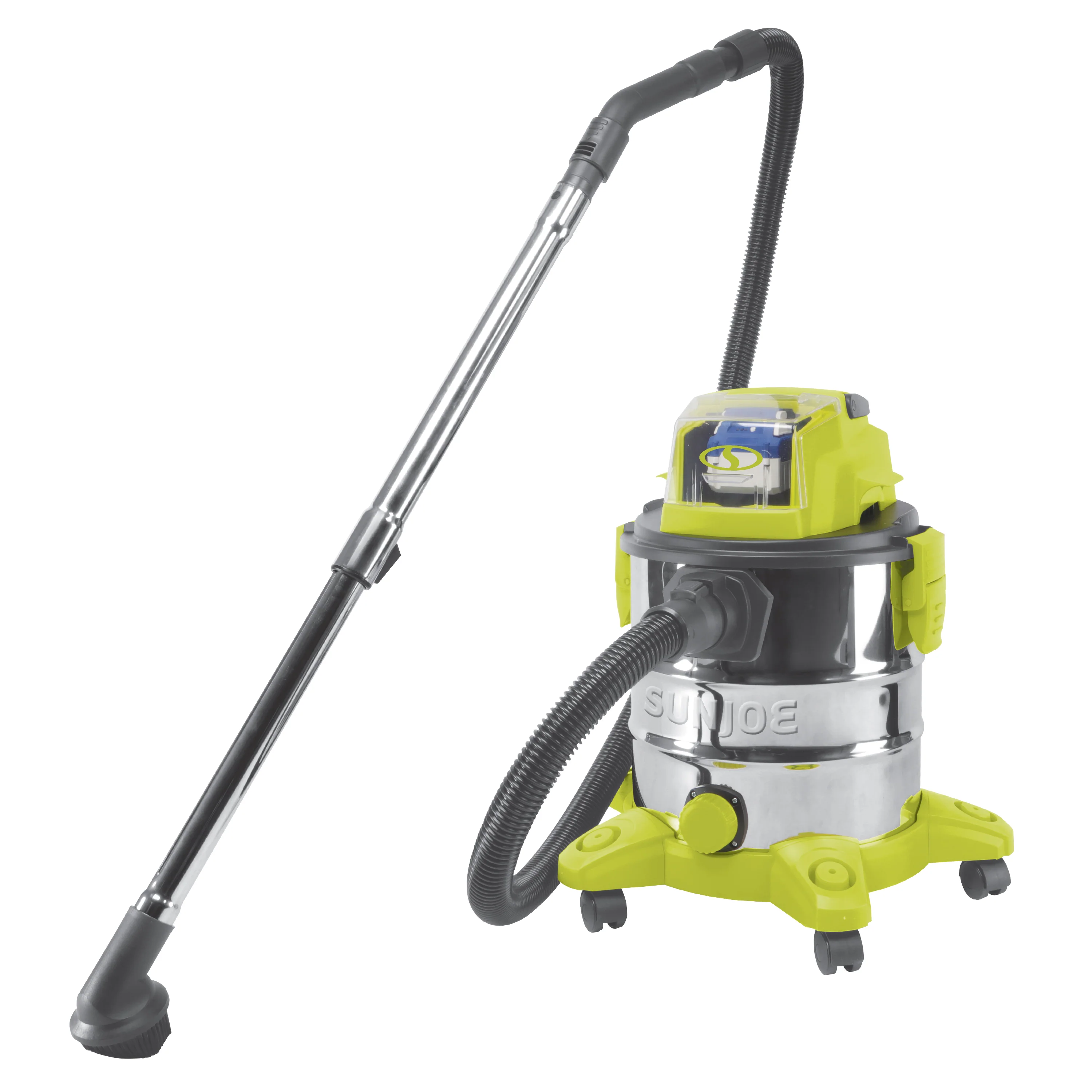 Sun Joe 24-Volt IONMAX Cordless Portable Stainless Steel Wet/Dry Vacuum | 5.3 Gal | Tool Only - Image 5