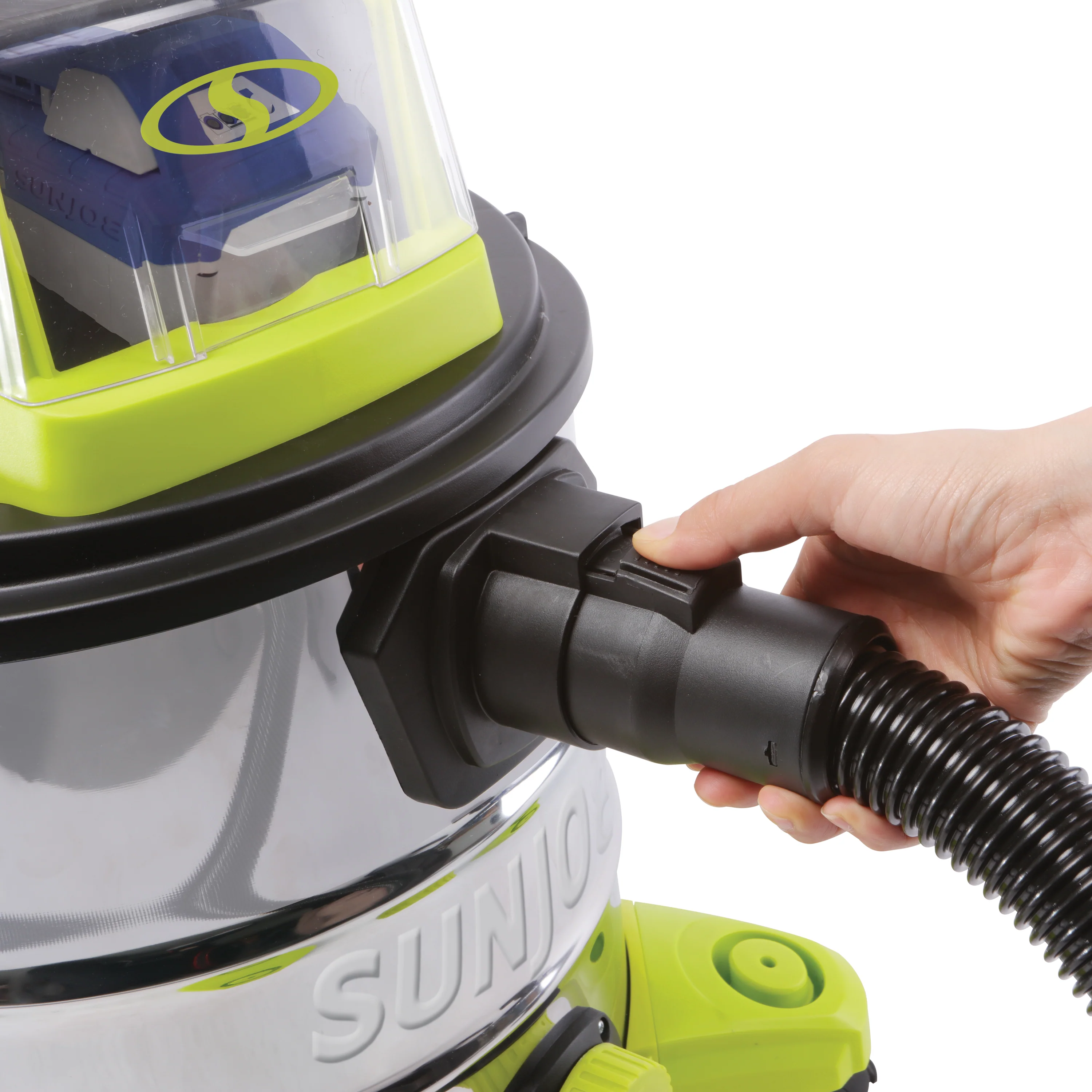 Sun Joe 24-Volt* IONMAX Cordless Portable Stainless Steel Wet/Dry Vacuum Kit | 5.3 Gal | W/ 4.0-Ah Battery + Charger - Image 16