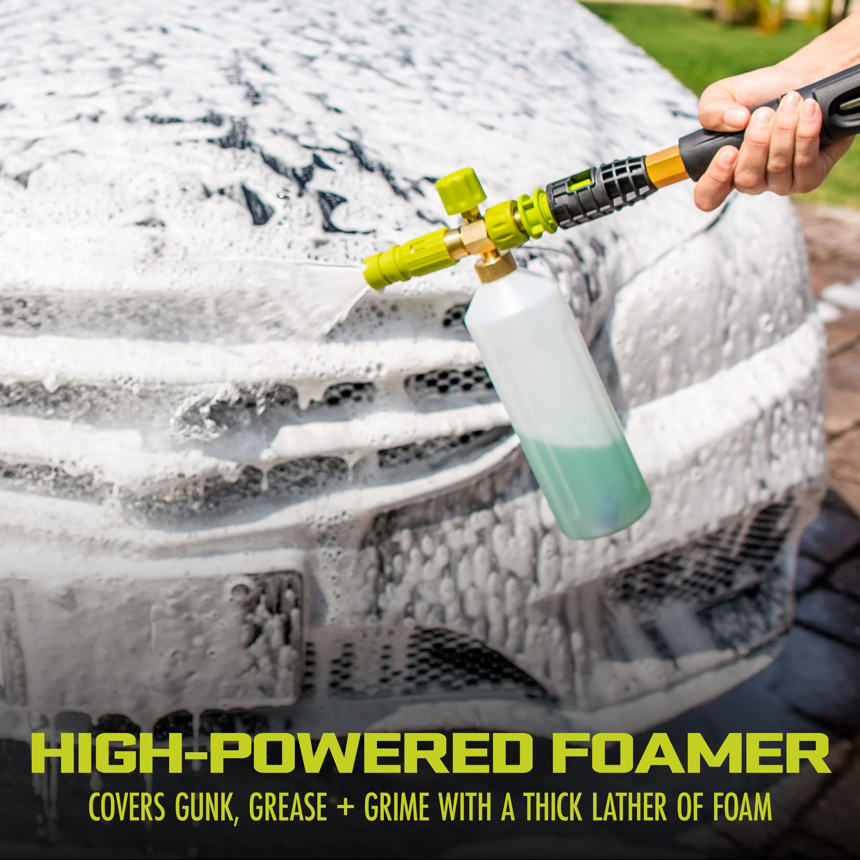Sun Joe SPX-FC34 Foam Cannon for SPX Series Electric Pressure Washers | 34 Oz. - Image 3