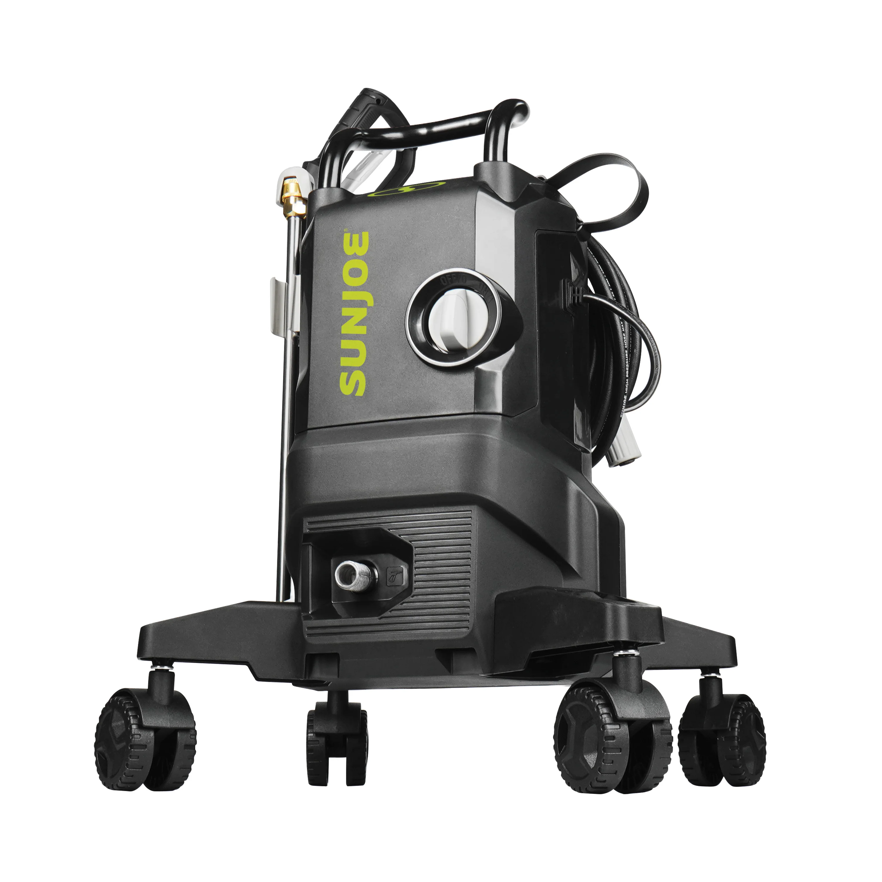 Sun Joe Electric Pressure Washer W/ Wheels | 7-Pc Accessory Kit + 3-Pack Detergent + Turbo Nozzle | 14.9-Amp | 2200 Rated PSI | 1.1 Rated GPM - Image 15