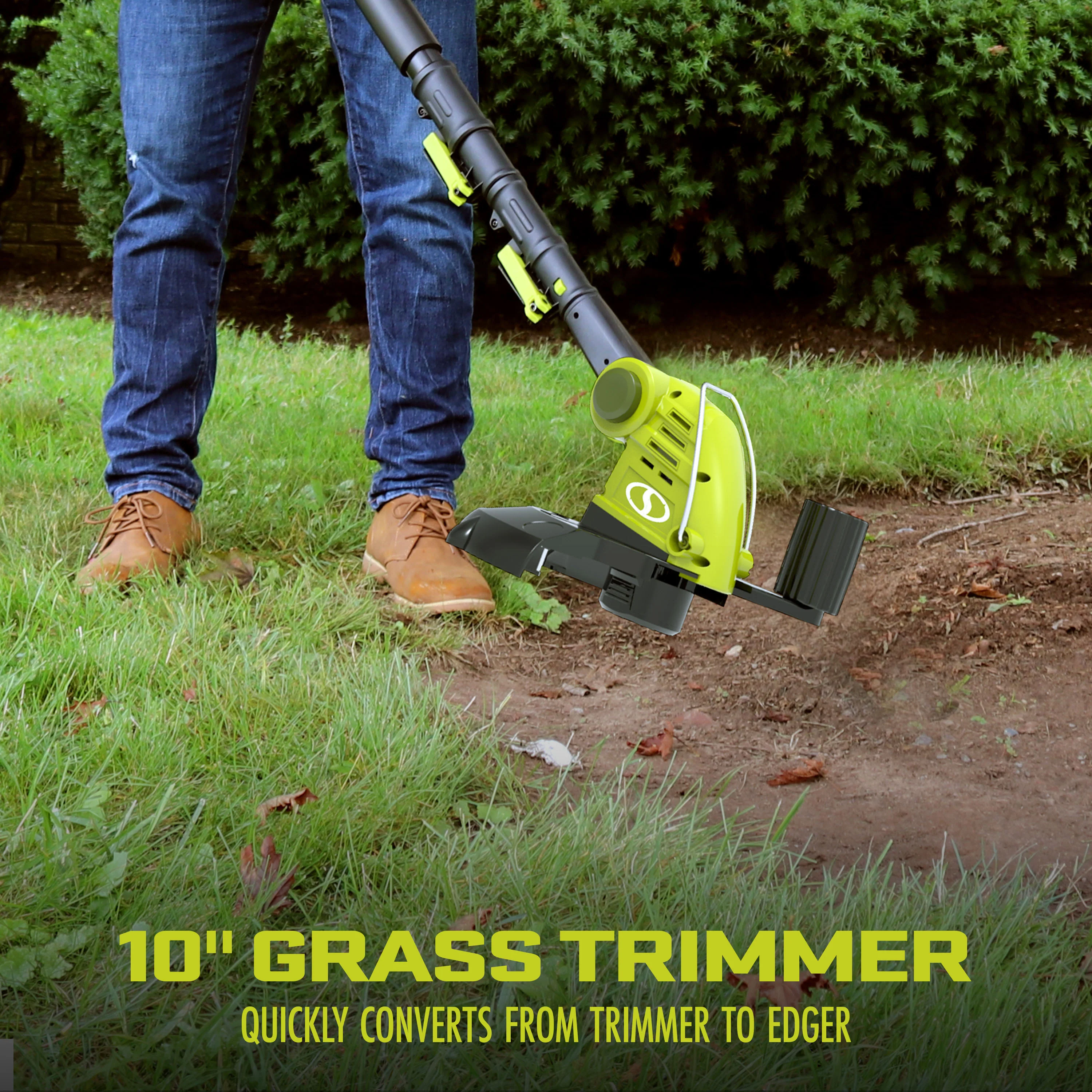 Sun Joe 24-Volt* IONMAX Cordless Lawn Care System Kit | Hedge Trimmer | Pole Saw | Grass Trimmer | W/ 2.0-Ah Battery + Charger - Image 4
