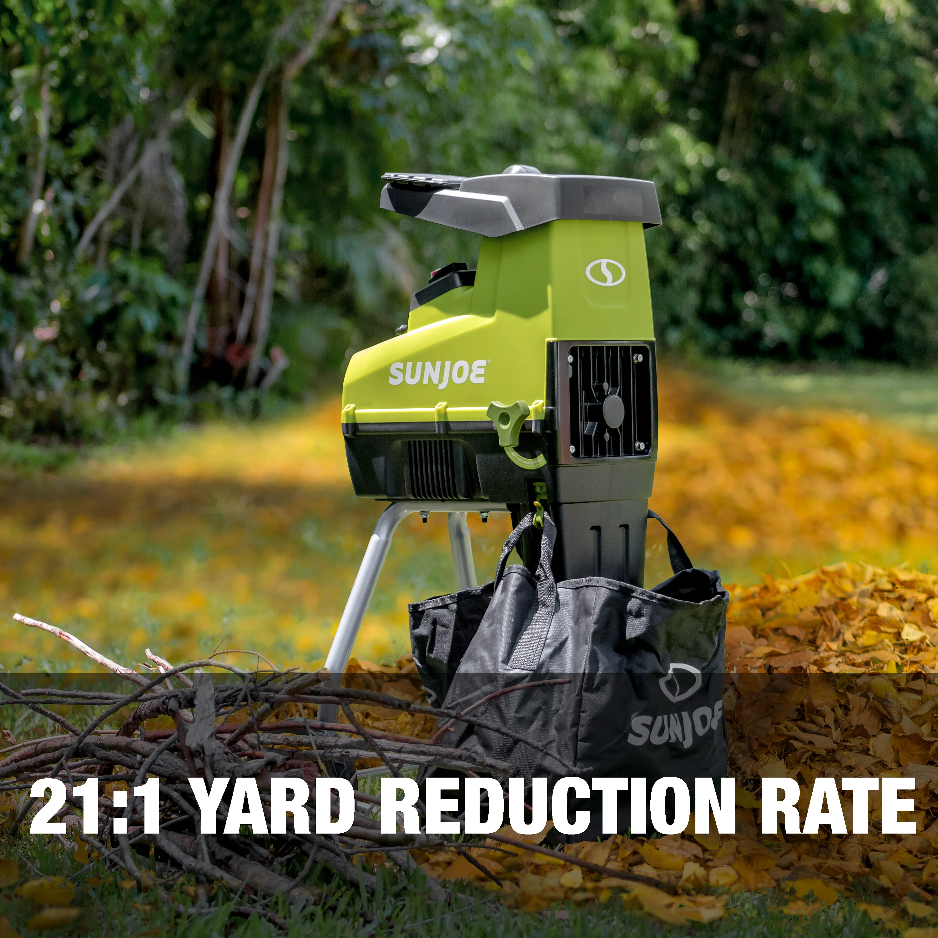 Sun Joe HEDGE-BDL Hedger/Chipper Bundle | W/ 24-Volt Hedger Kit and Electric Chipper/Shredder - Image 5