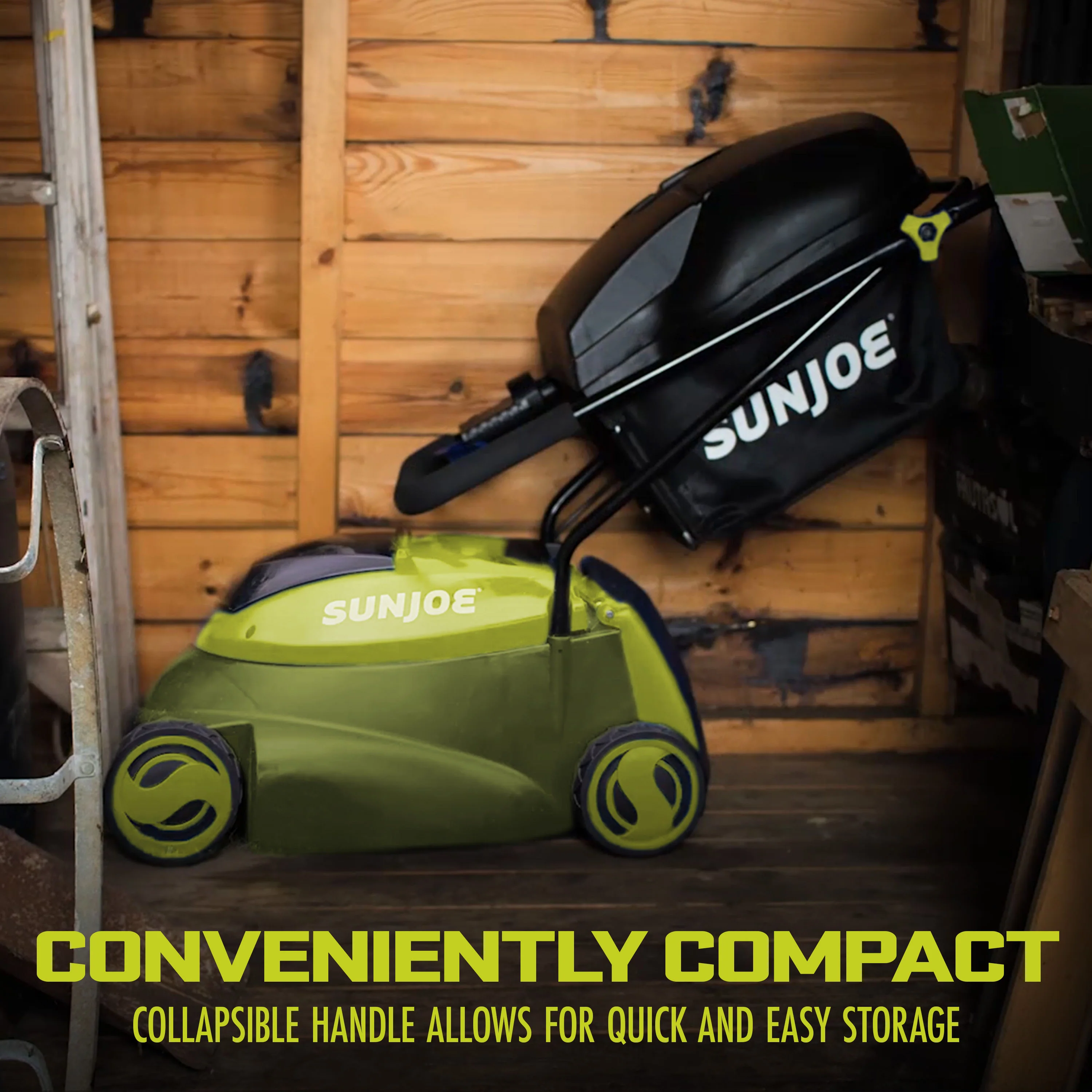 Sun Joe 24-Volt* IONMAX Cordless Brushless Lawn Mower Kit | 14-inch | W/ 4.0-Ah Battery + Charger - Image 6