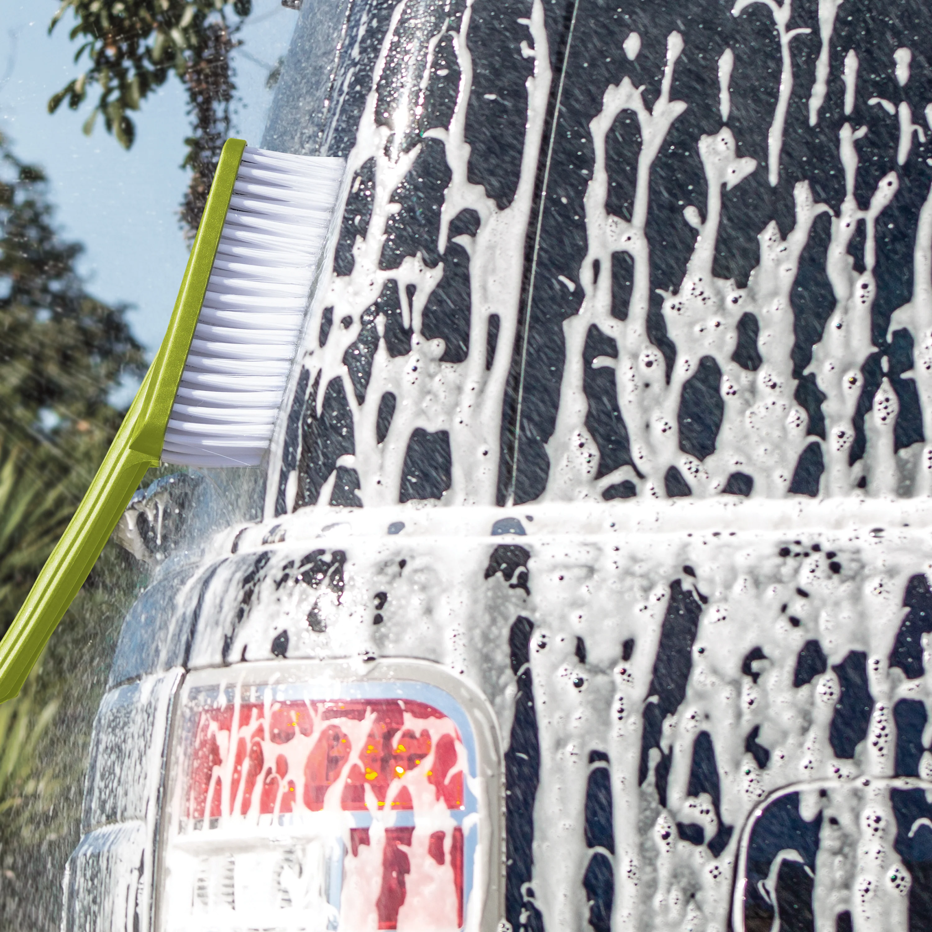 Sun Joe Auto Cleaning System for Most Pressure Washers | W/ 180° Rotating Brush, Feather Bristle Brush, Wheel/Rim Detailing Brush, Undercarriage Turbo Nozzle, Microfiber Cleaning Cloths & Universal Adapters for Most Brands up to 3500-PSI - Image 11