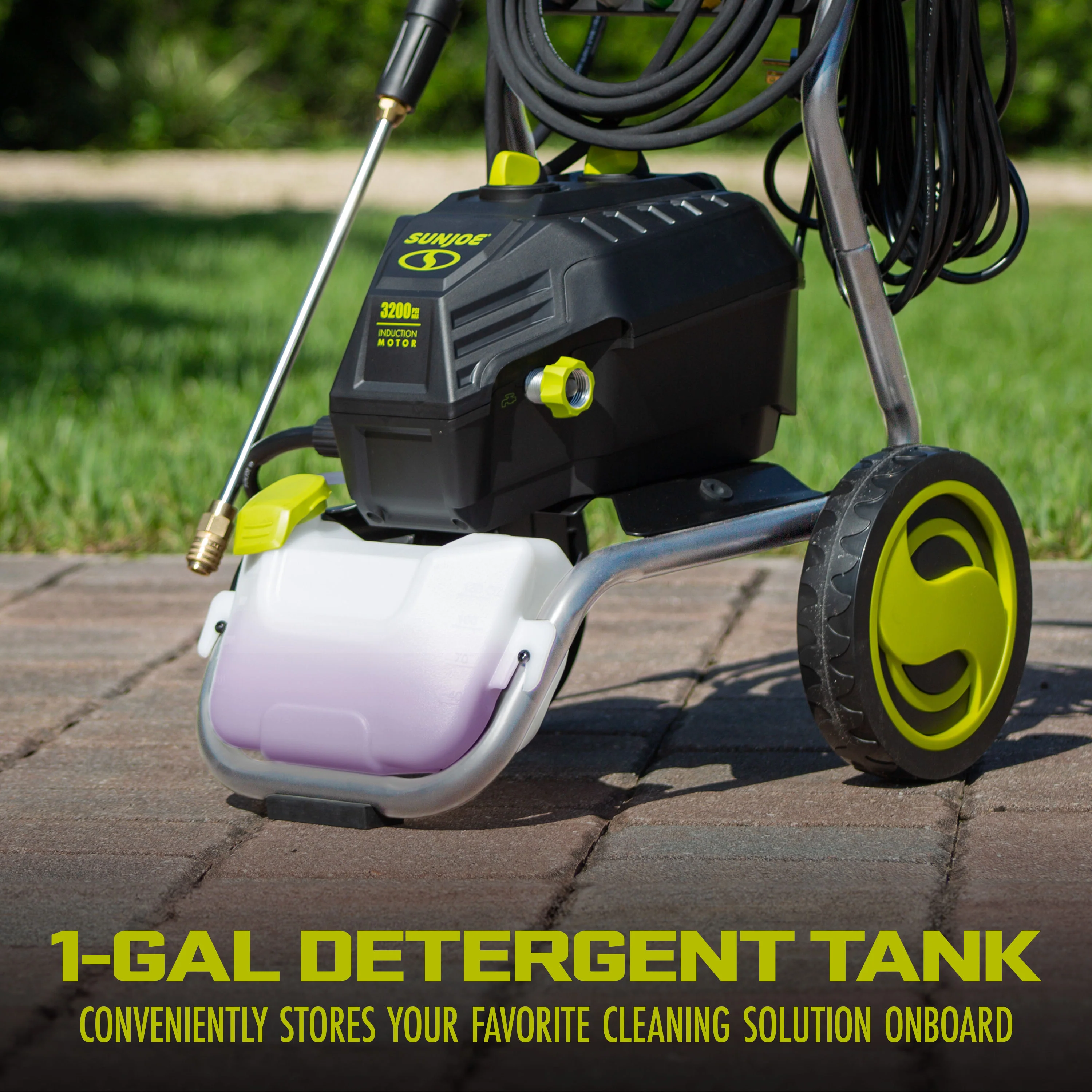 Sun Joe Electric Pressure Washer W/ Quick-Connect Tips + Onboard Detergent Tank | 14.9-Amp - Image 8