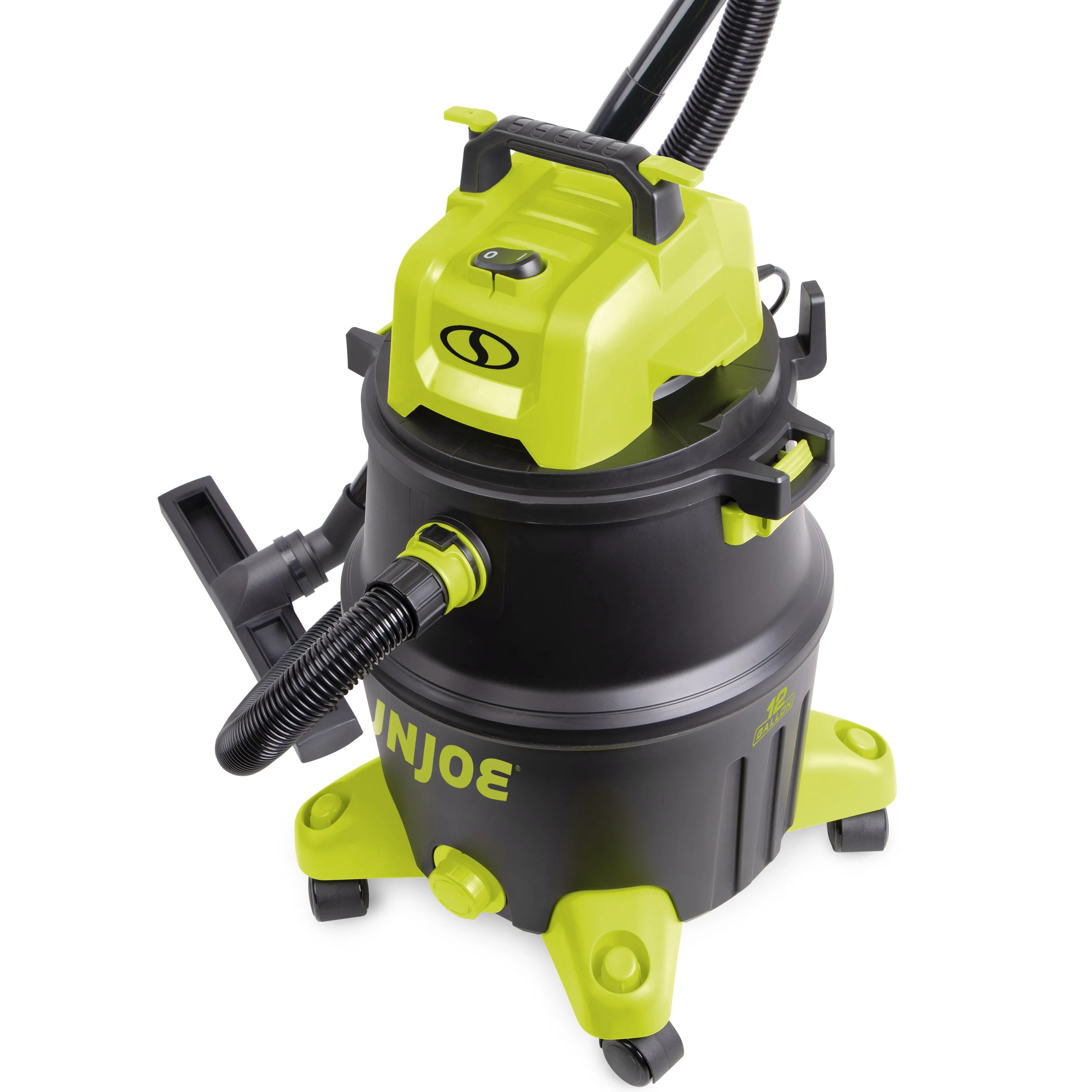 Sun Joe SWD12000 HEPA Filtration Wet/Dry Shop Vacuum w/ Cleaning Attachments | 12-Gal | 1200-Watt | 6.5 Peak HP | For Home, Workshops, Pet hair & Auto Use - Image 3