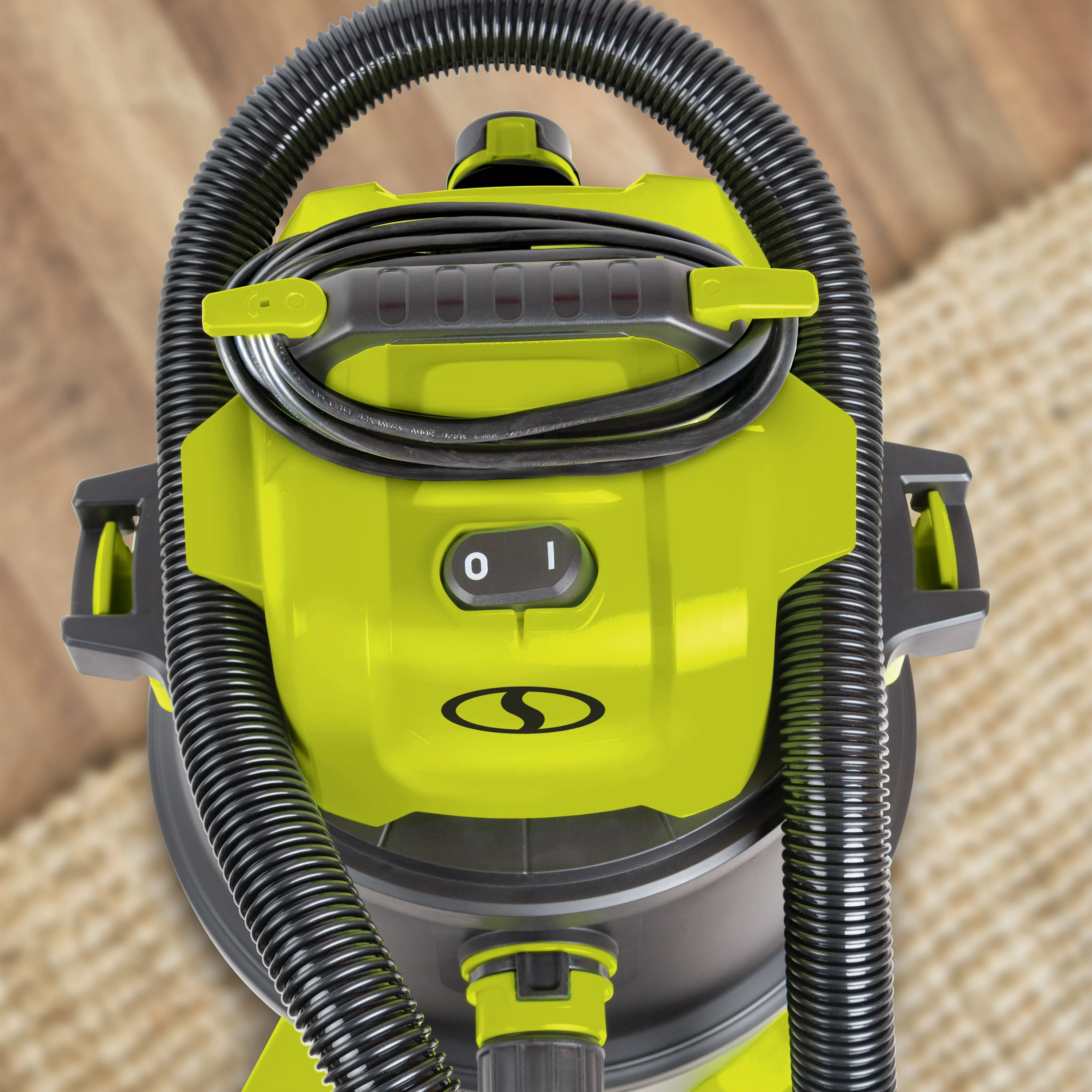 Sun Joe SWD12000 HEPA Filtration Wet/Dry Shop Vacuum w/ Cleaning Attachments | 12-Gal | 1200-Watt | 6.5 Peak HP | For Home, Workshops, Pet hair & Auto Use - Image 7