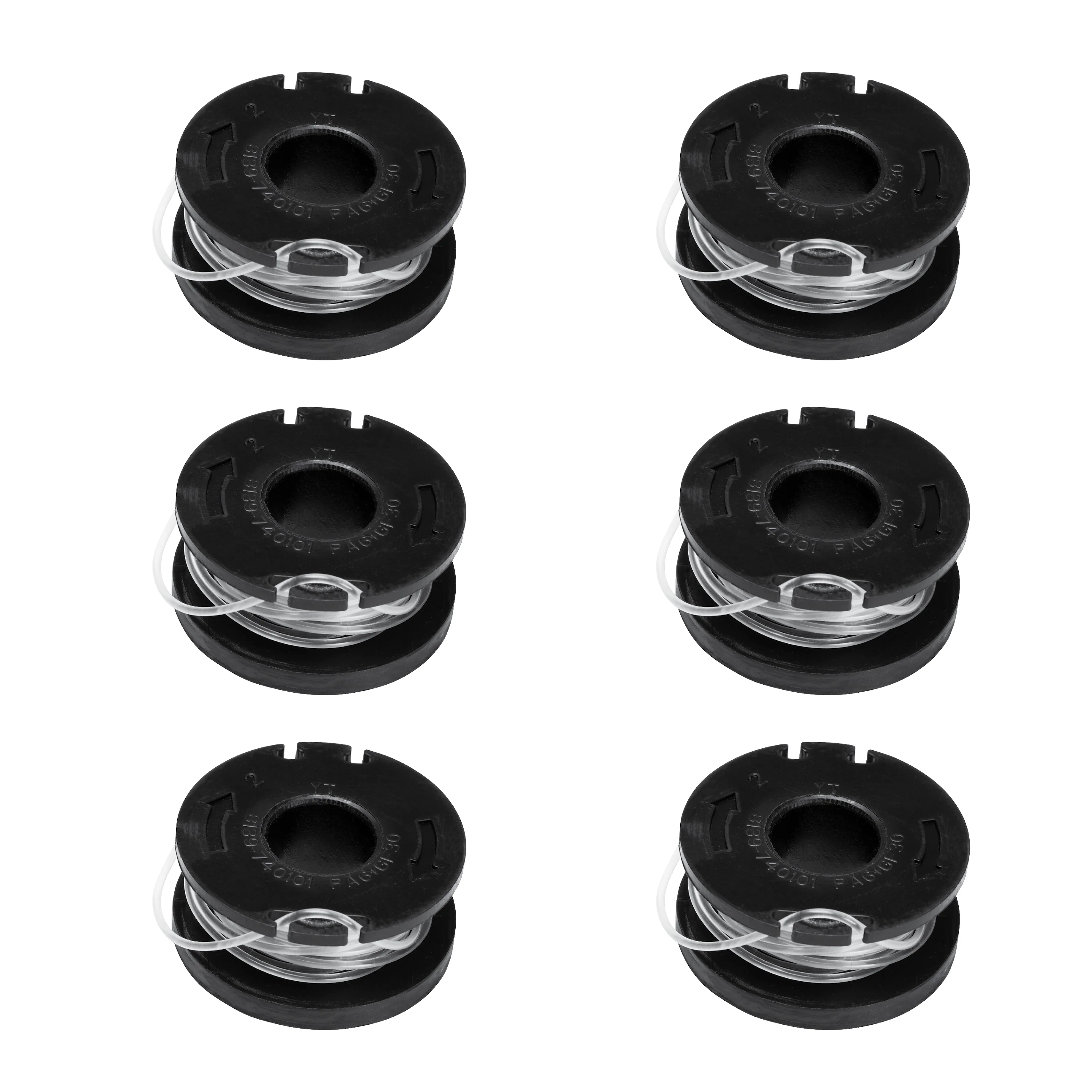 Sun Joe TRJ608E-RS-6PK Replacement Trimmer String | Compatible with TRJ608E | 6-Pack