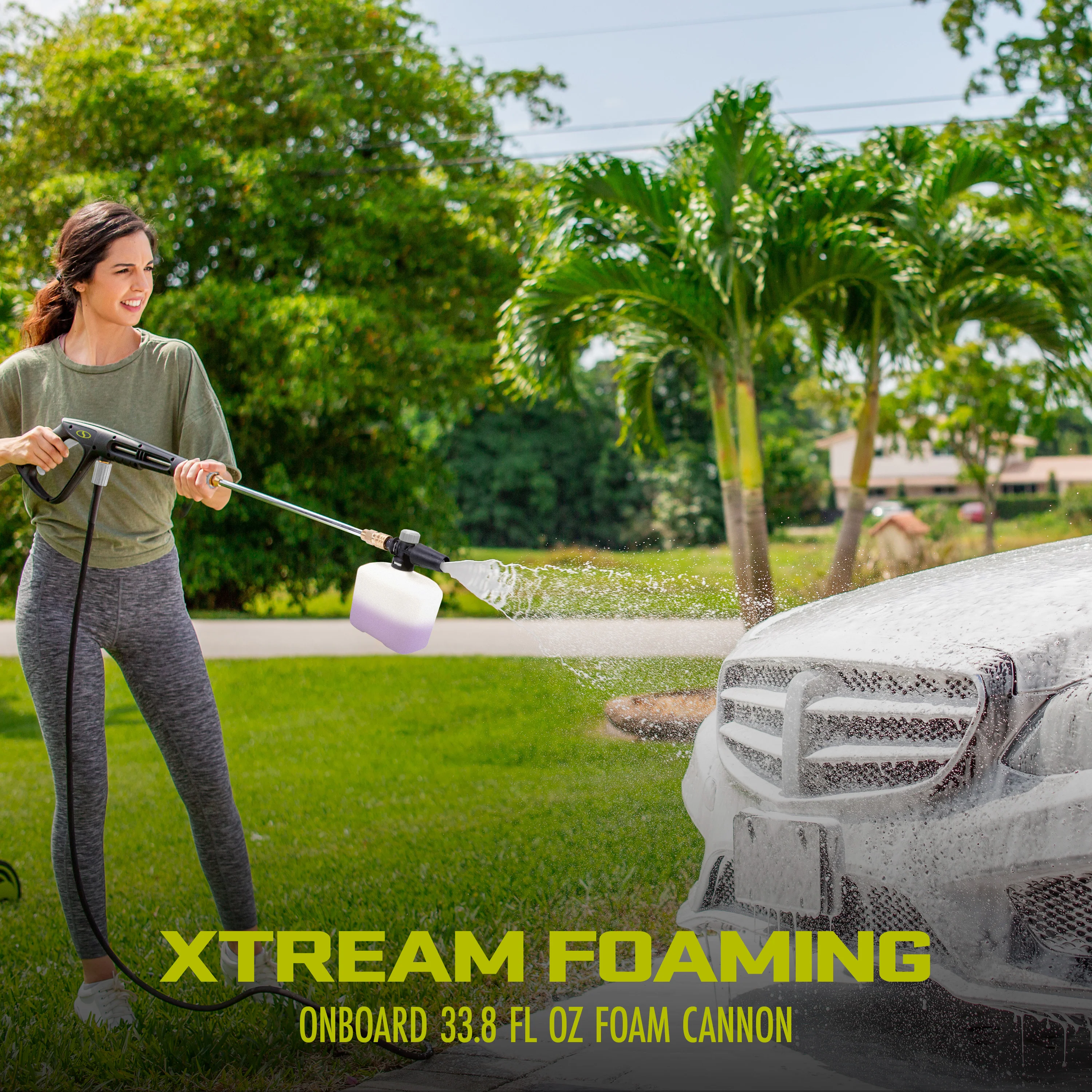 Sun Joe XTREAM Clean Electric Pressure Washer + Patio Cleaner + Sky Lance W/ Accessories| 14.9-Amp - Image 9